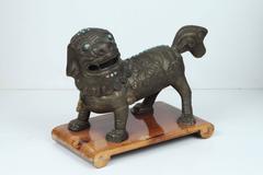 Pair of Matching 19th Century Foo Dogs