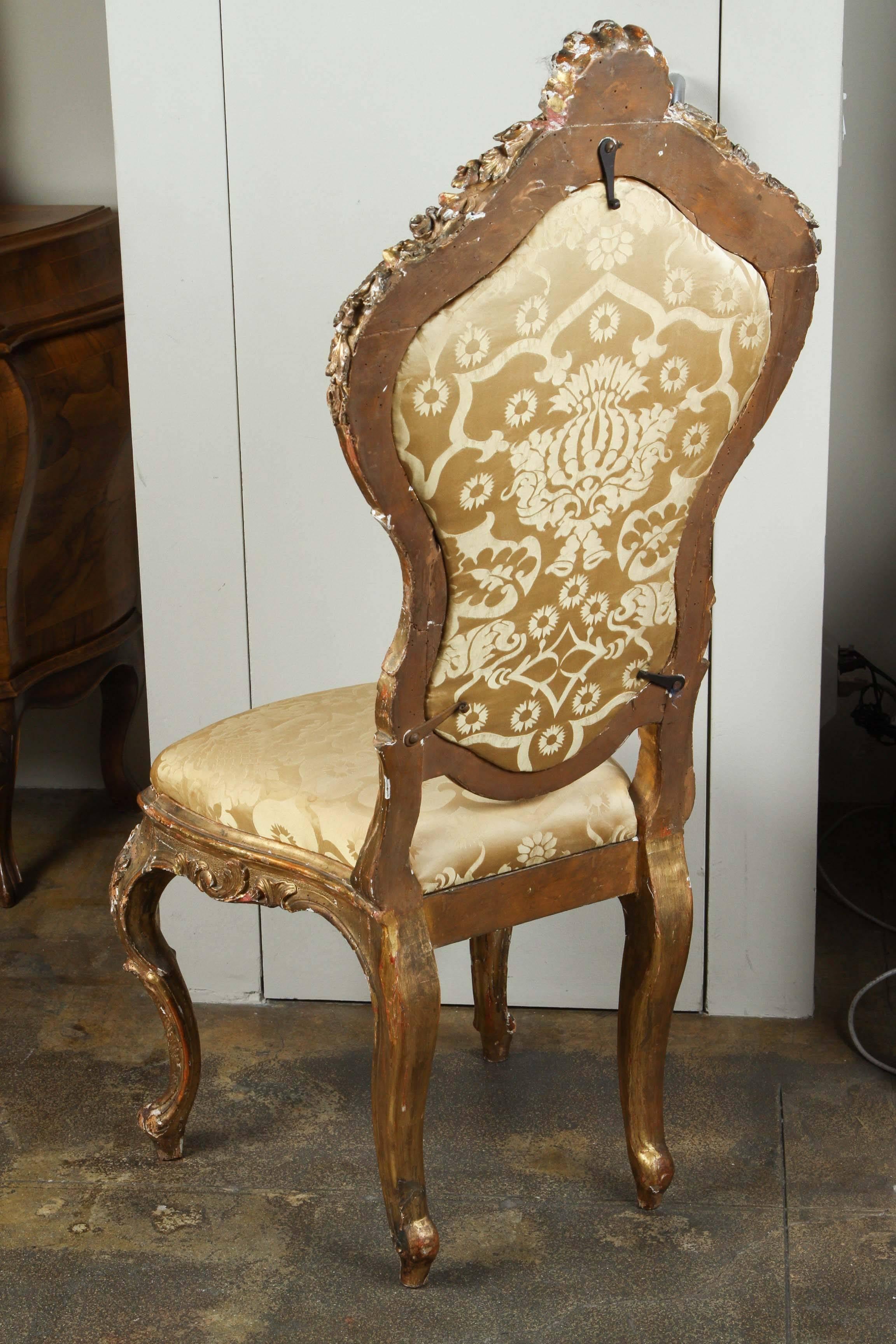 18th Century, French Opera Chair For Sale 1