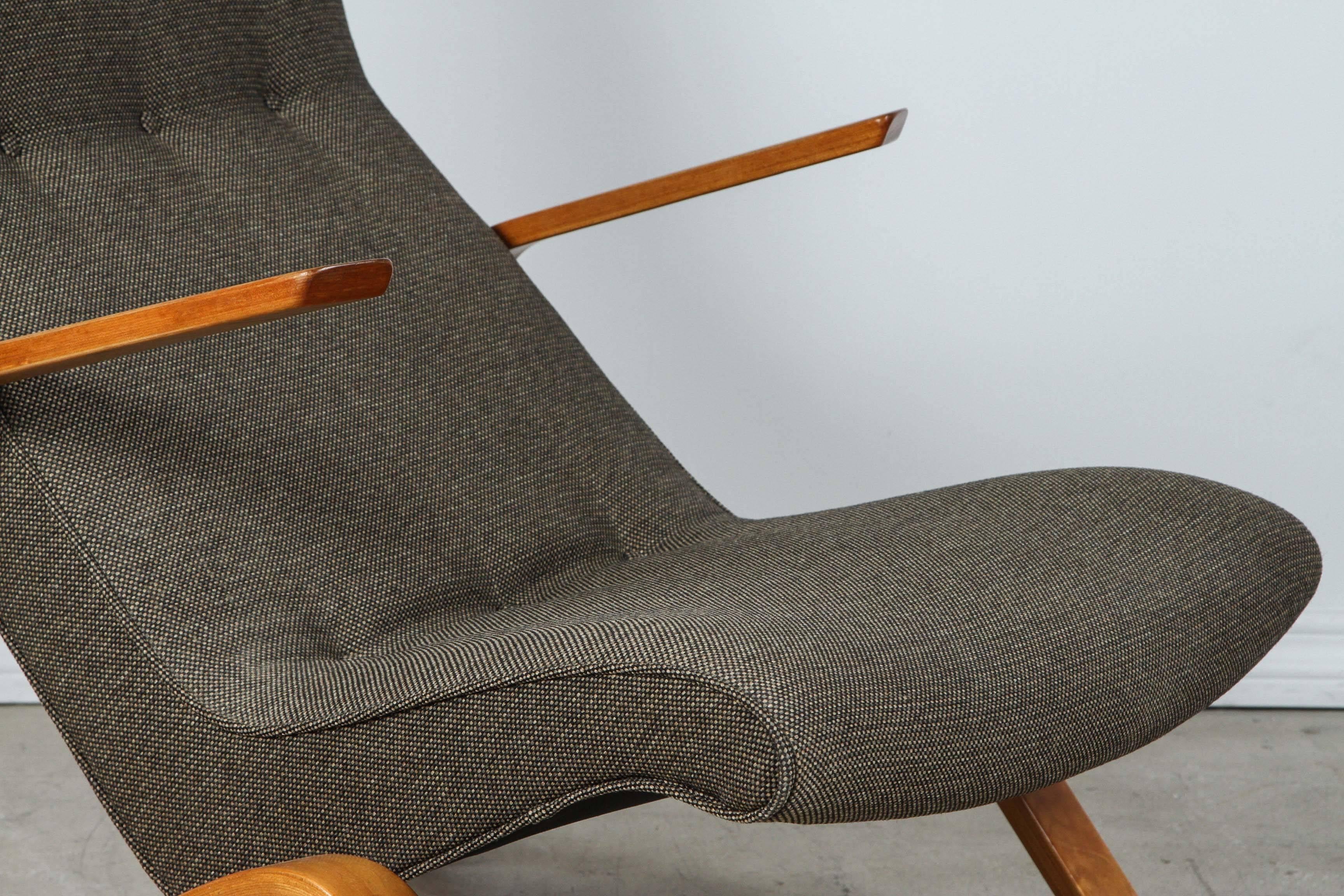 Birch Eero Saarinen Grasshopper Chair for Knoll For Sale