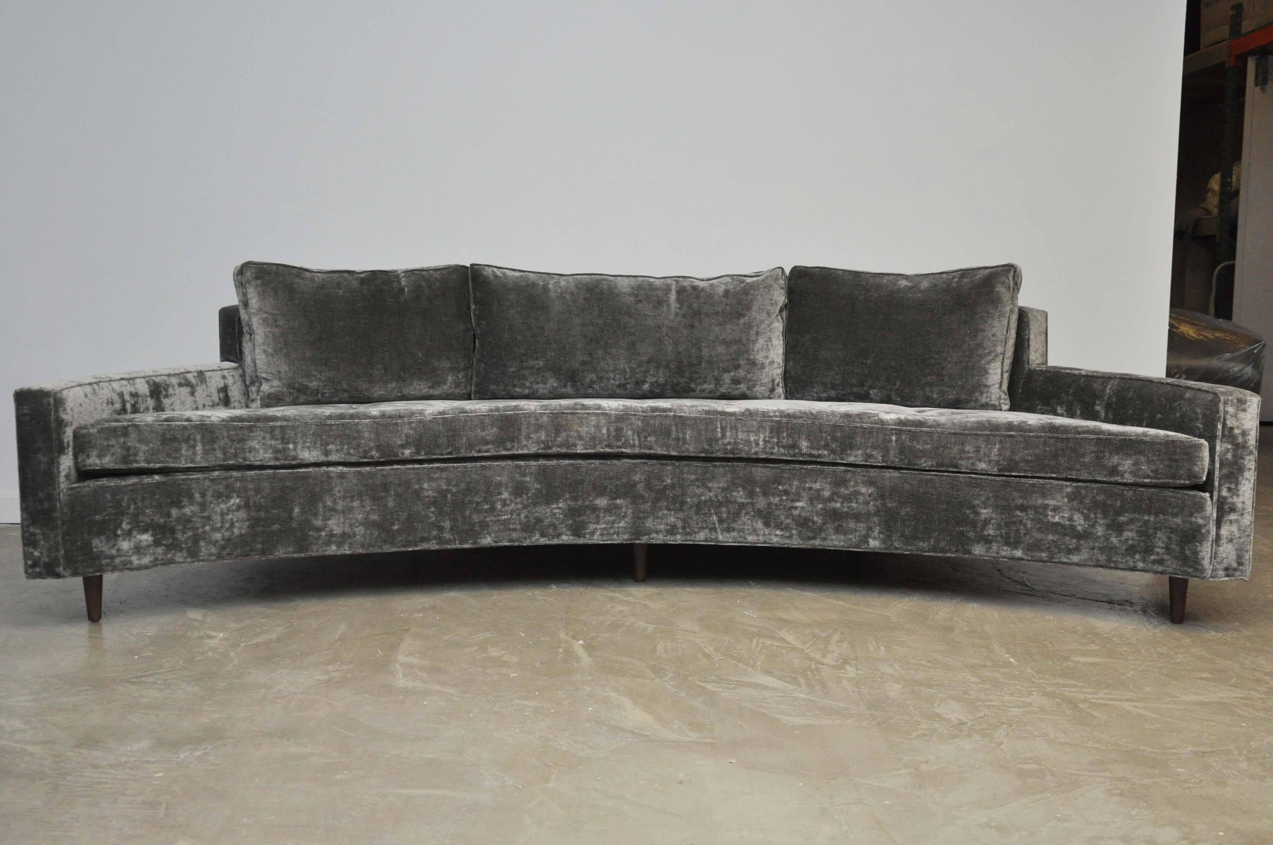 harvey probber curved sofa