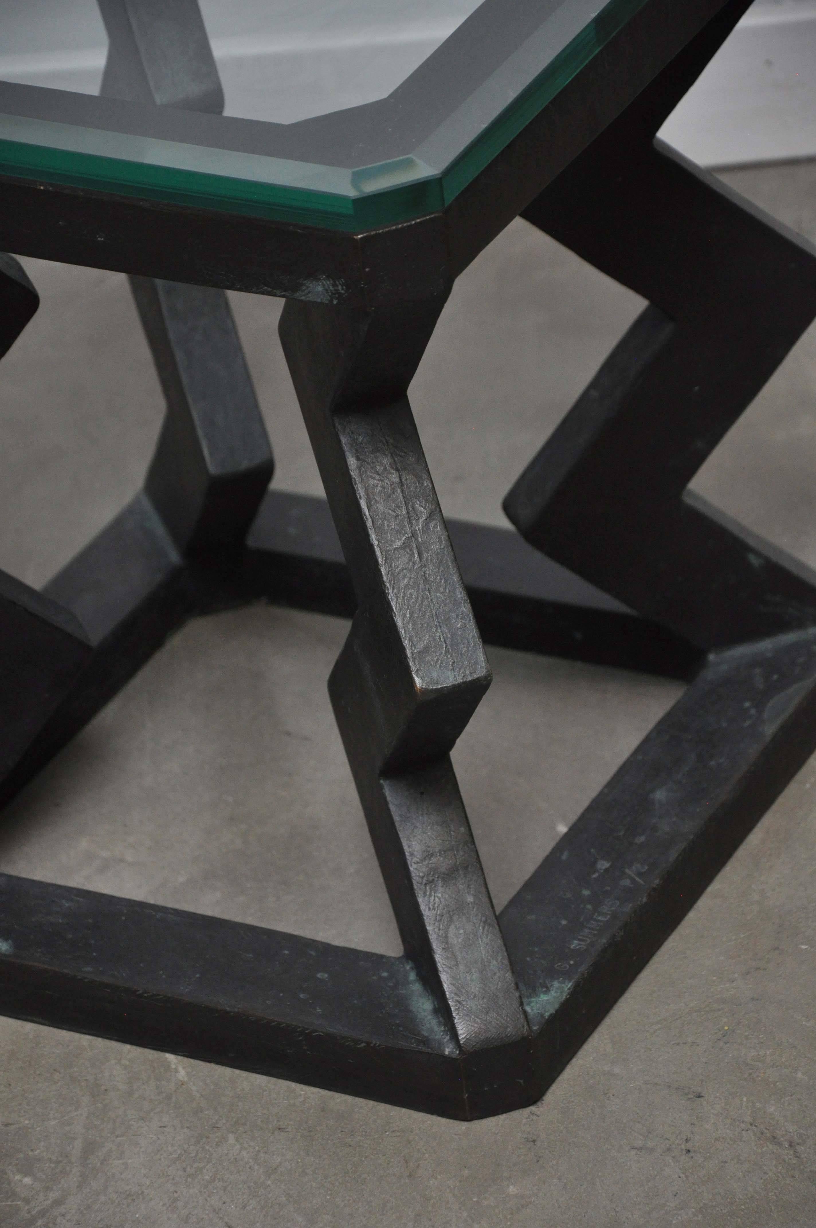 Post-Modern Gene Summers Bronze F15 Table