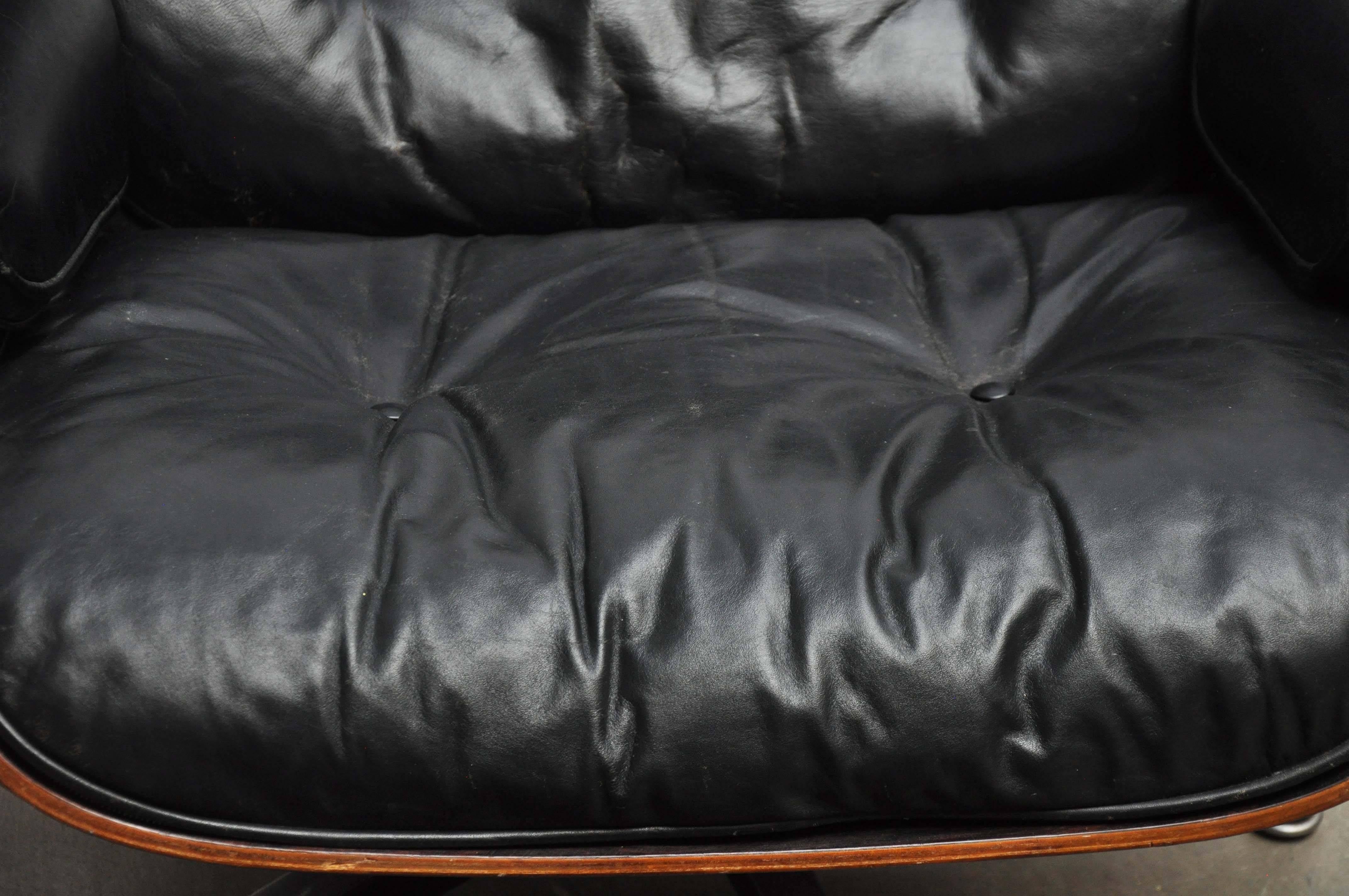 Early Rosewood Charles Eames Lounge Chair for Herman Miller 2