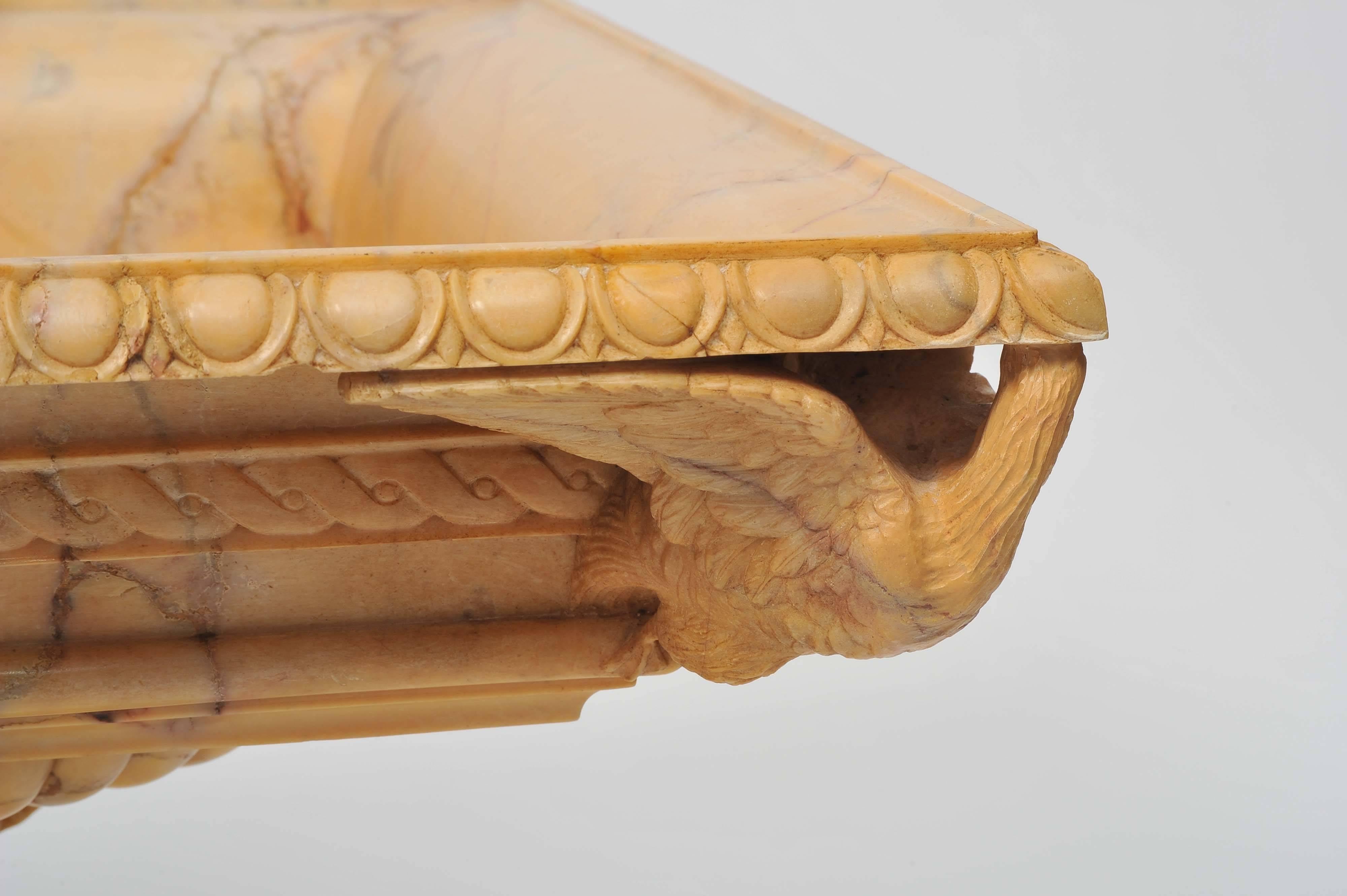 Early 19th Century Grand Tour Tazza in Giallo Antico Marble 1