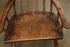 18th Century Folk Art Welsh Stick Chair