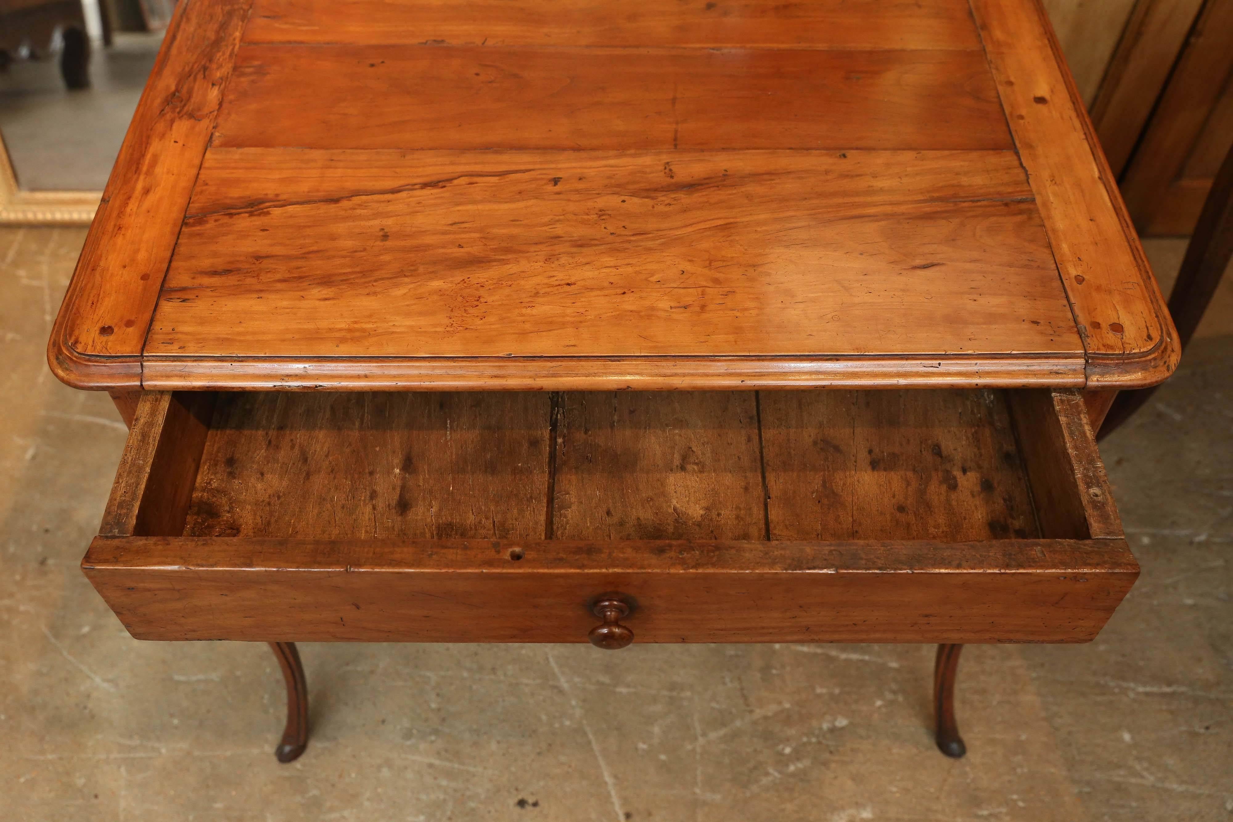 18th Century and Earlier Antique 18th Century Louis XV Fruitwood Table