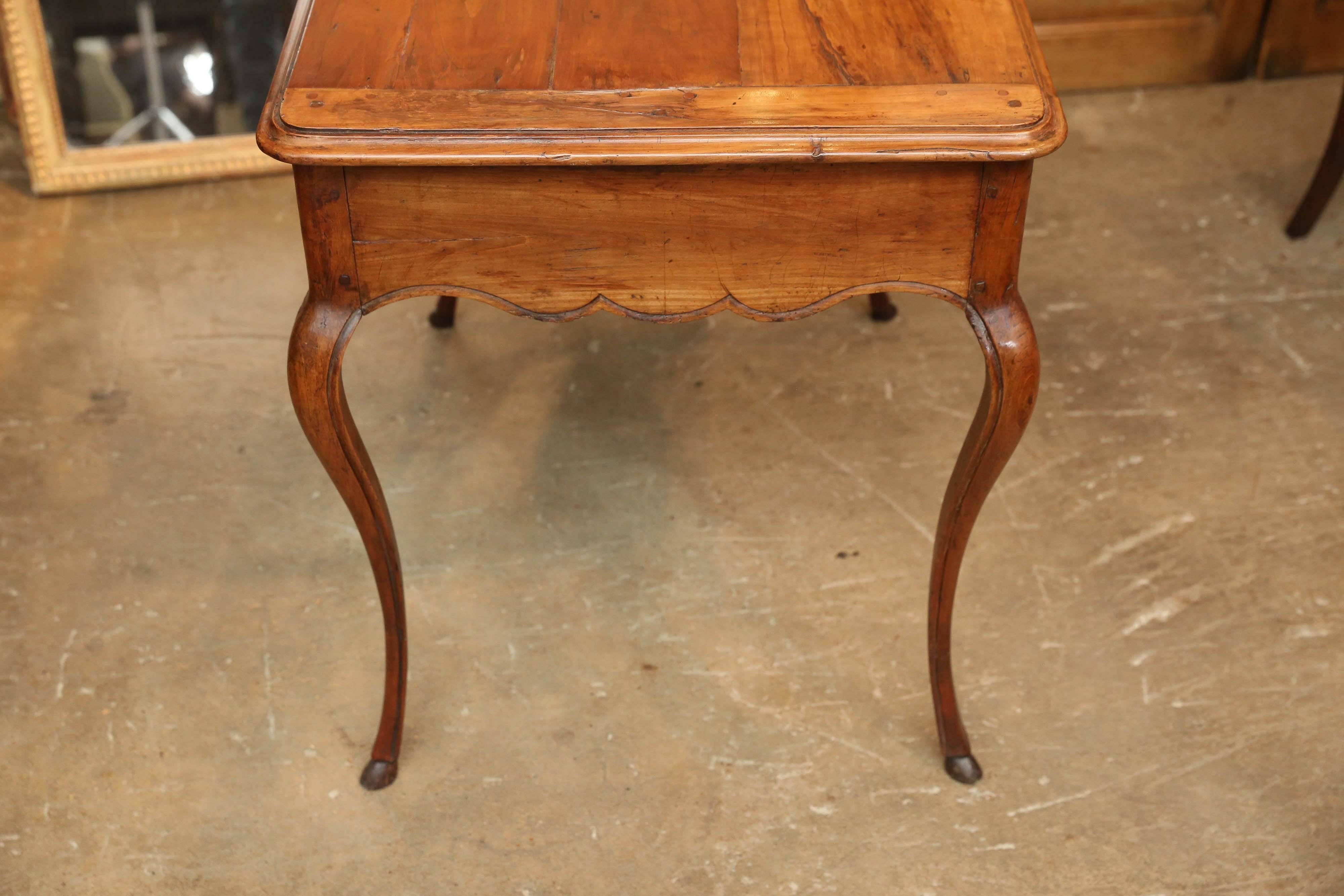 Cherry Antique 18th Century Louis XV Fruitwood Table