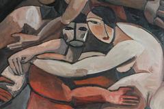 Pittura ad olio italiana originale e firmata