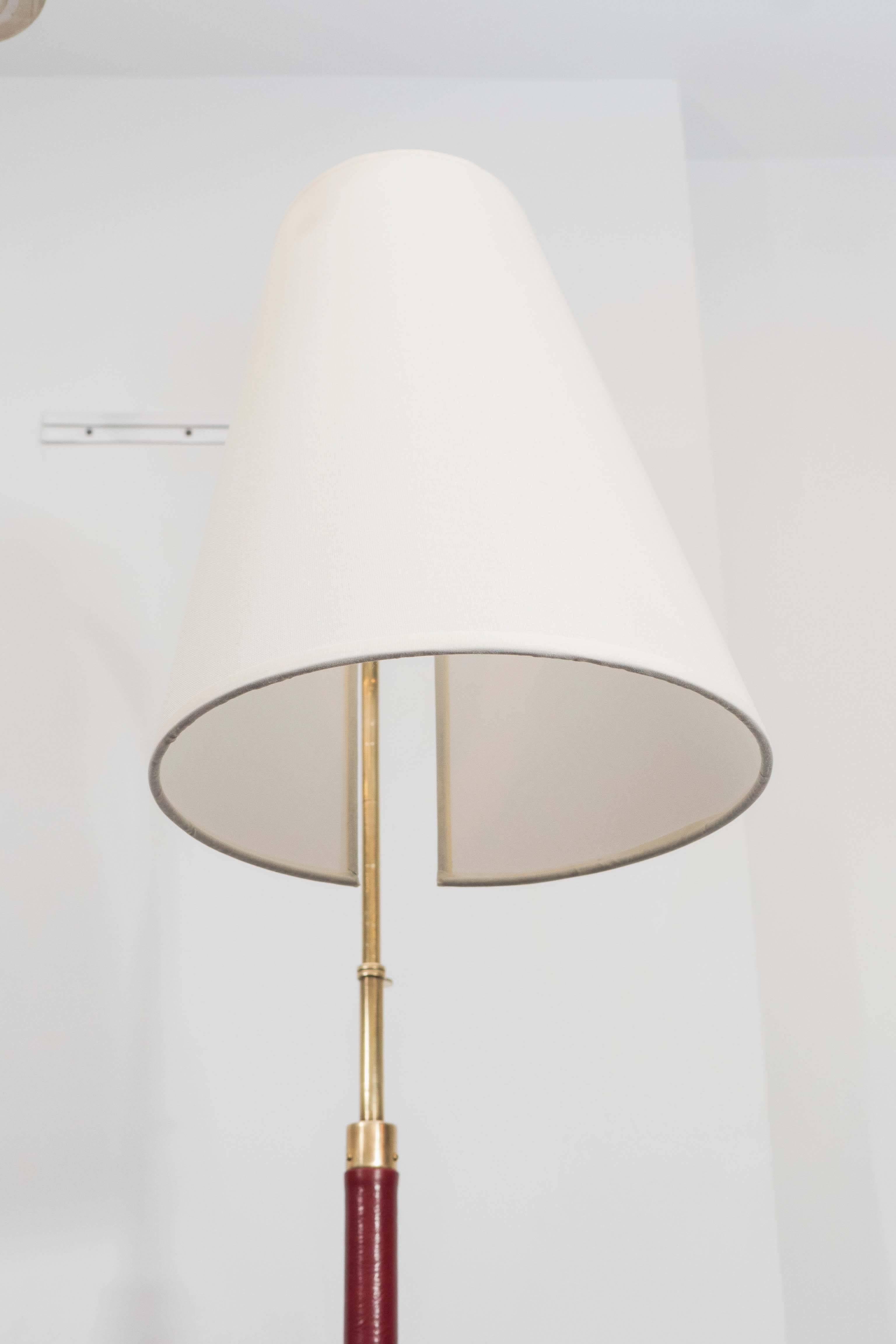 20th Century Jacques Adnet Reading Lamp For Sale