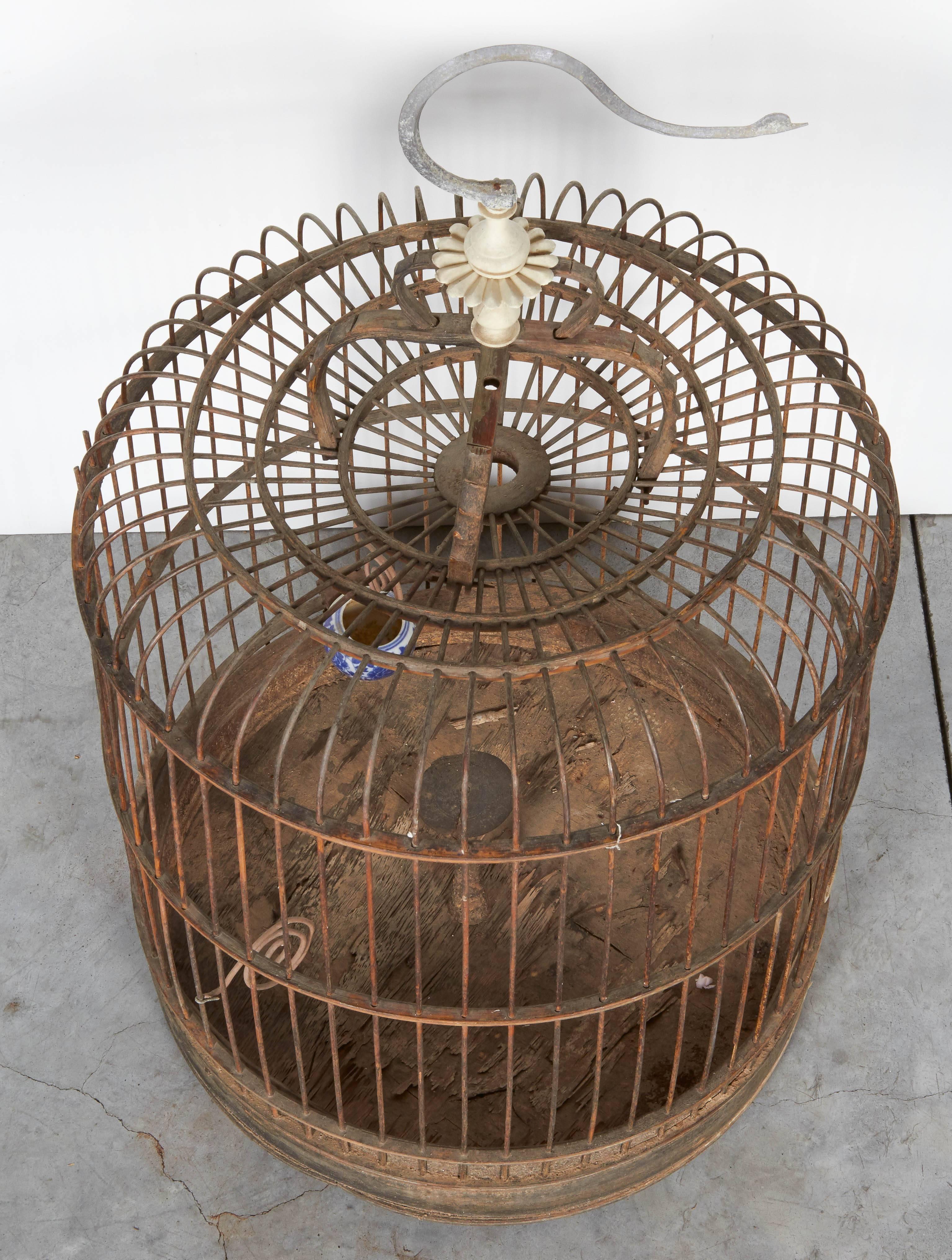 antique chinese bird cage
