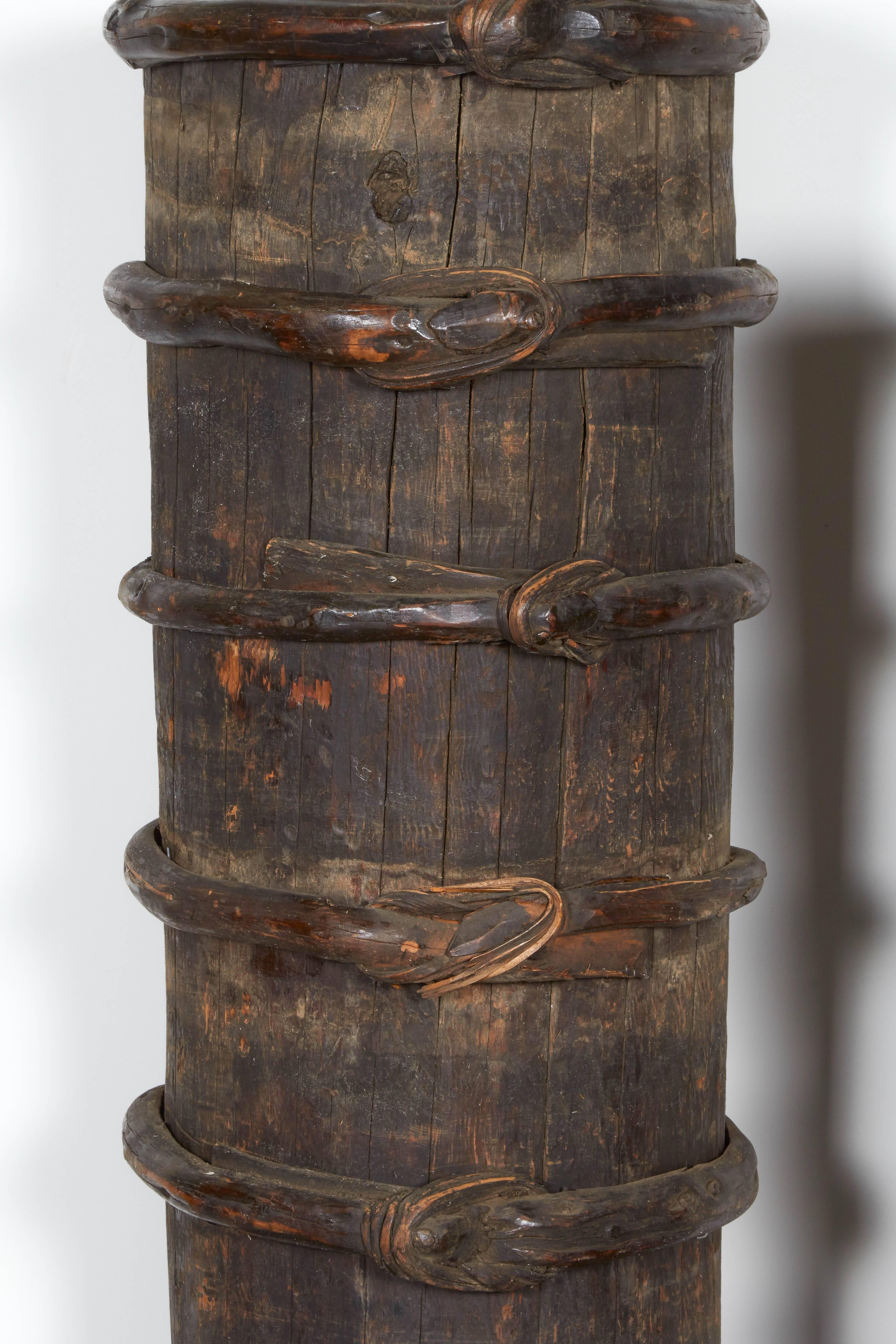 Set of Tibetan Yak Butter Churns In Good Condition In New York, NY