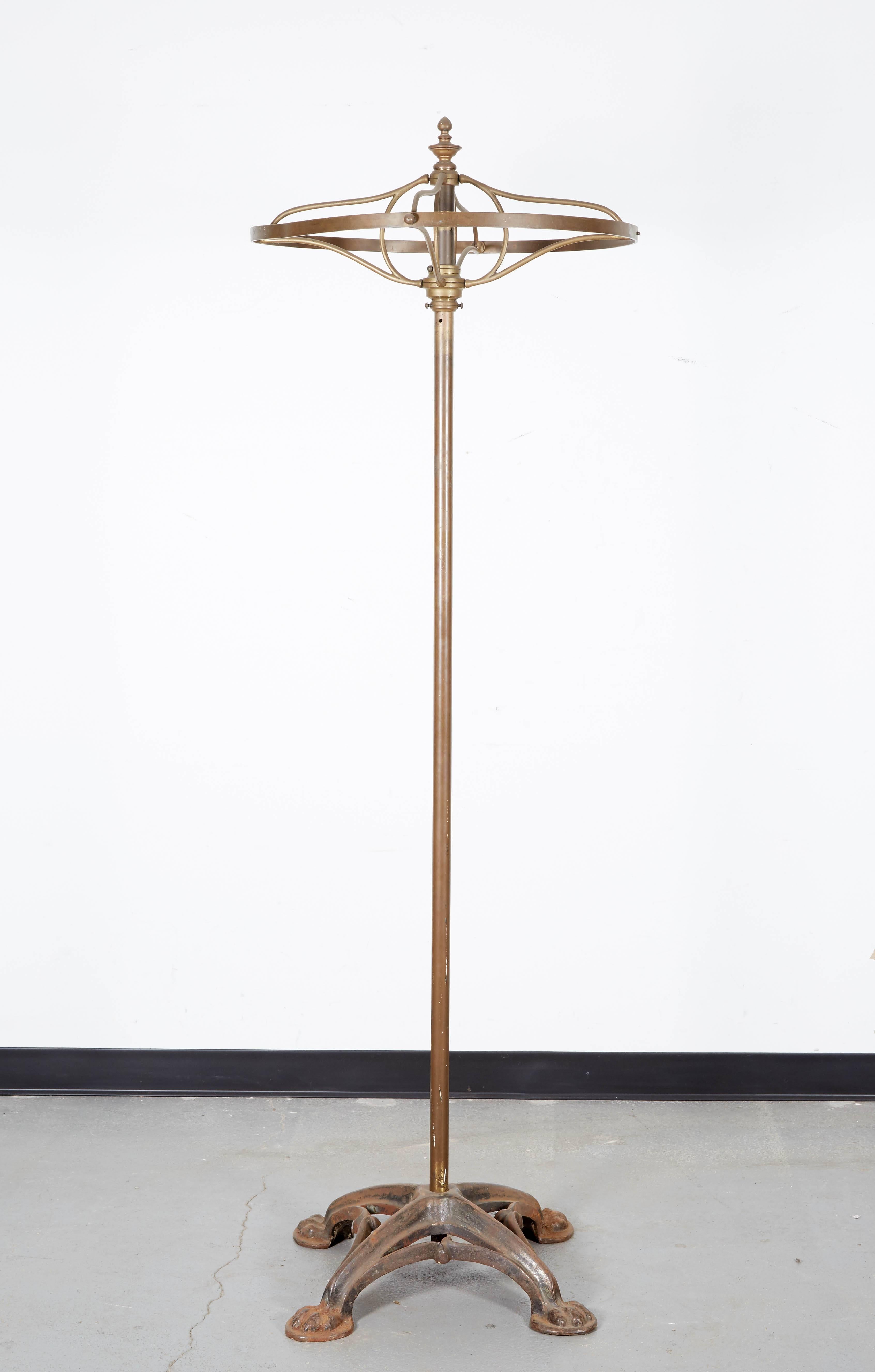 20th Century Ralph Lauren Patinated Metal Coat Racks