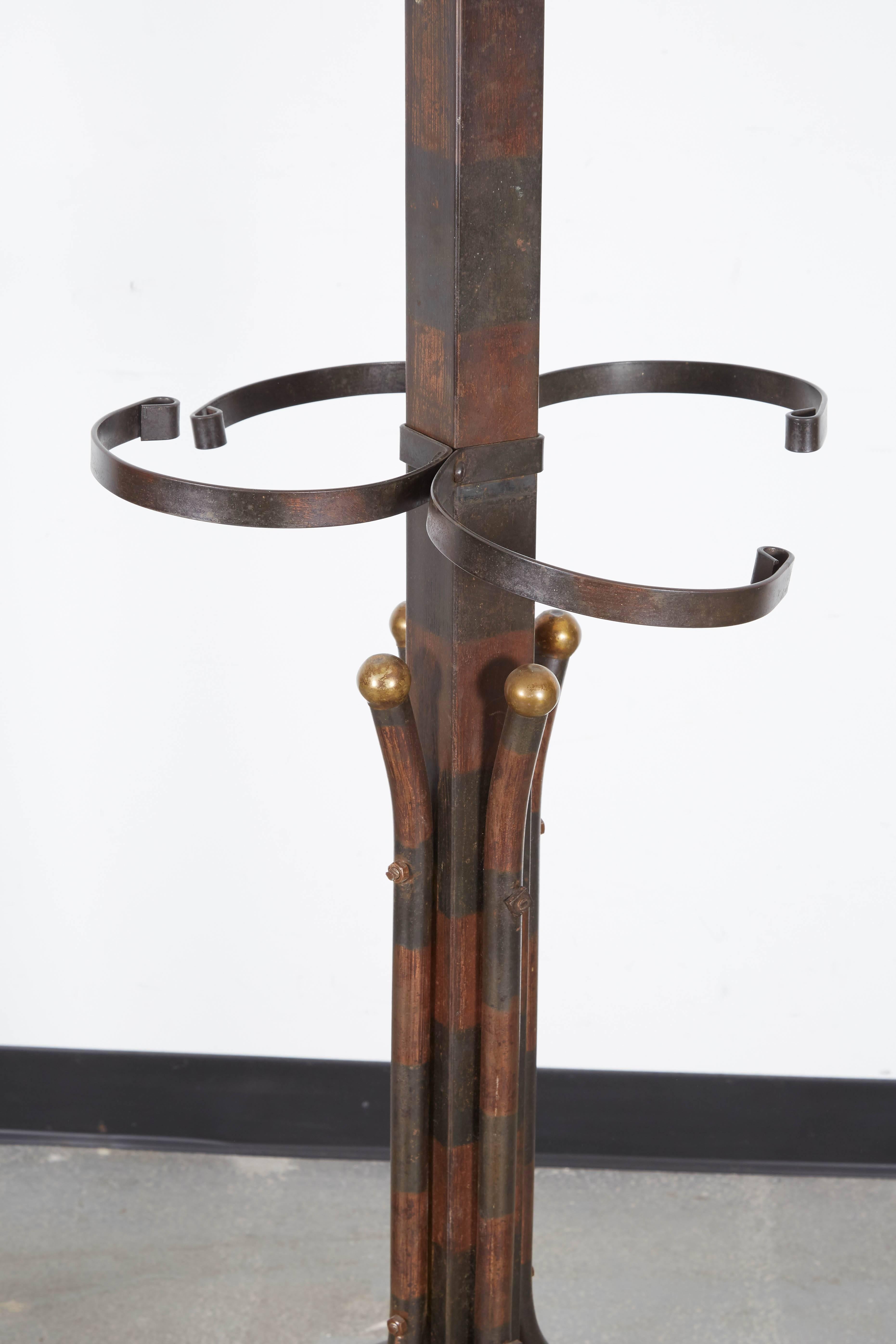 Ralph Lauren Patinated Metal Coat Racks 2