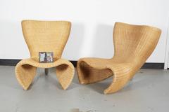 Marc Newson „Felt“ Korbweide-Stühle