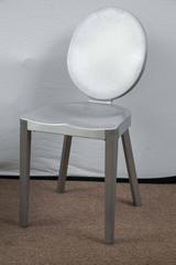 Set of Eight Philippe Stark for Emeco Brushed Aluminum "Kong" Chairs