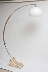 Mid-Century Modern Italian Harvey Guzzini Arco / Arch Floor Lamp