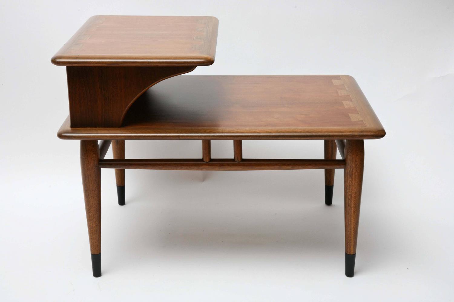 TwoTiered Lane Acclaim Series End Tables, 1960s, USA For Sale at 1stdibs