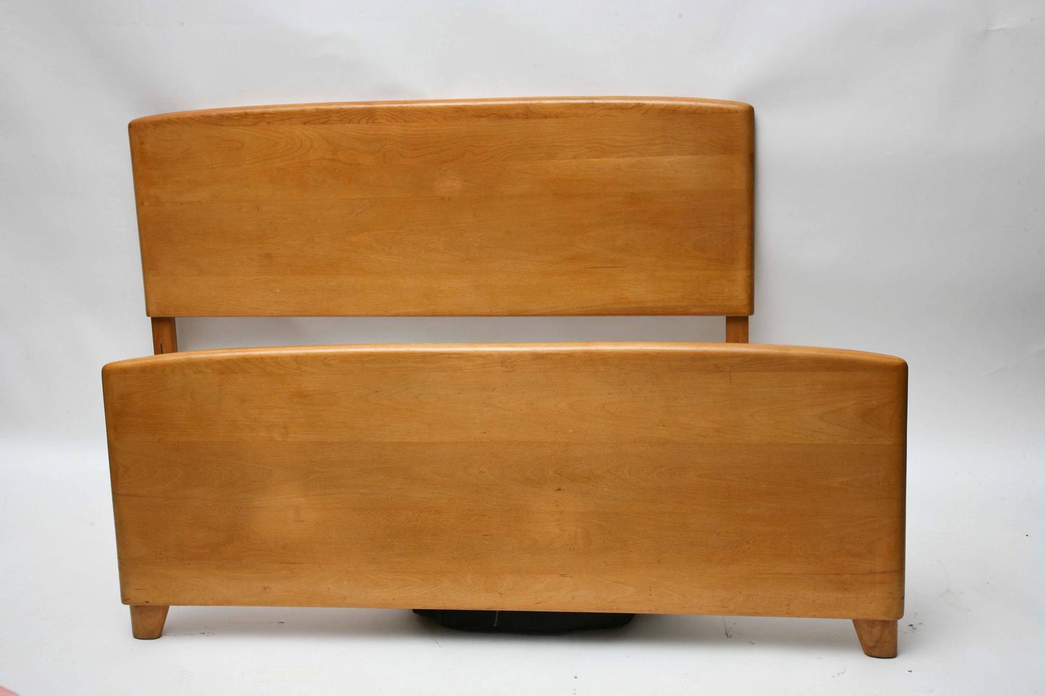 HeywoodWakefield FullSize Bed, 1950s, USA at 1stdibs