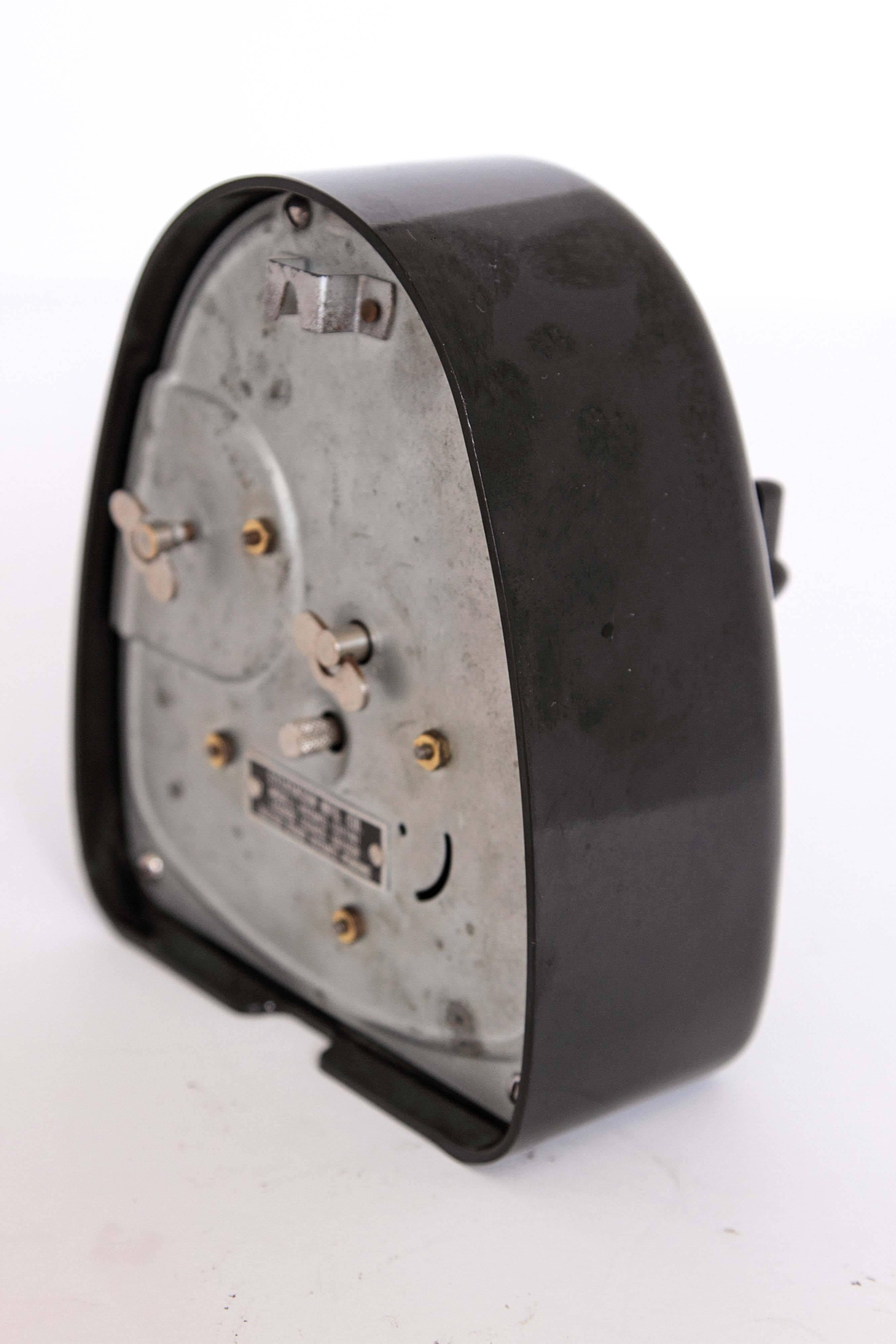 American  Isamu Noguchi Art Deco Bakelite Hawkeye Measured Time Clock / Timer