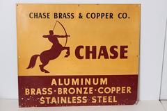 Vintage Original 1930s Chase and Revere Art Deco Metal Advertising Signs