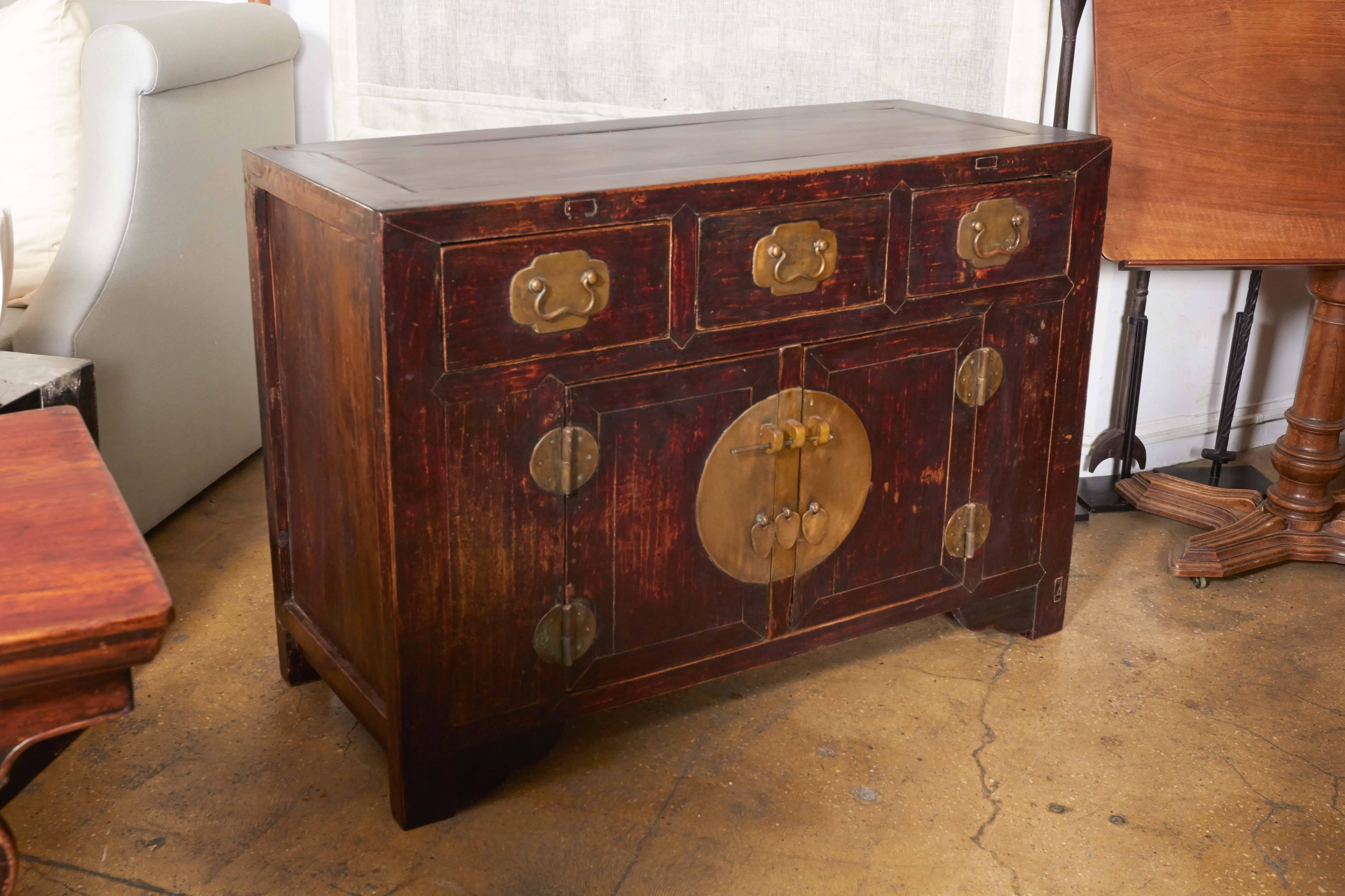 19th Century Three-Drawer Coffer Table