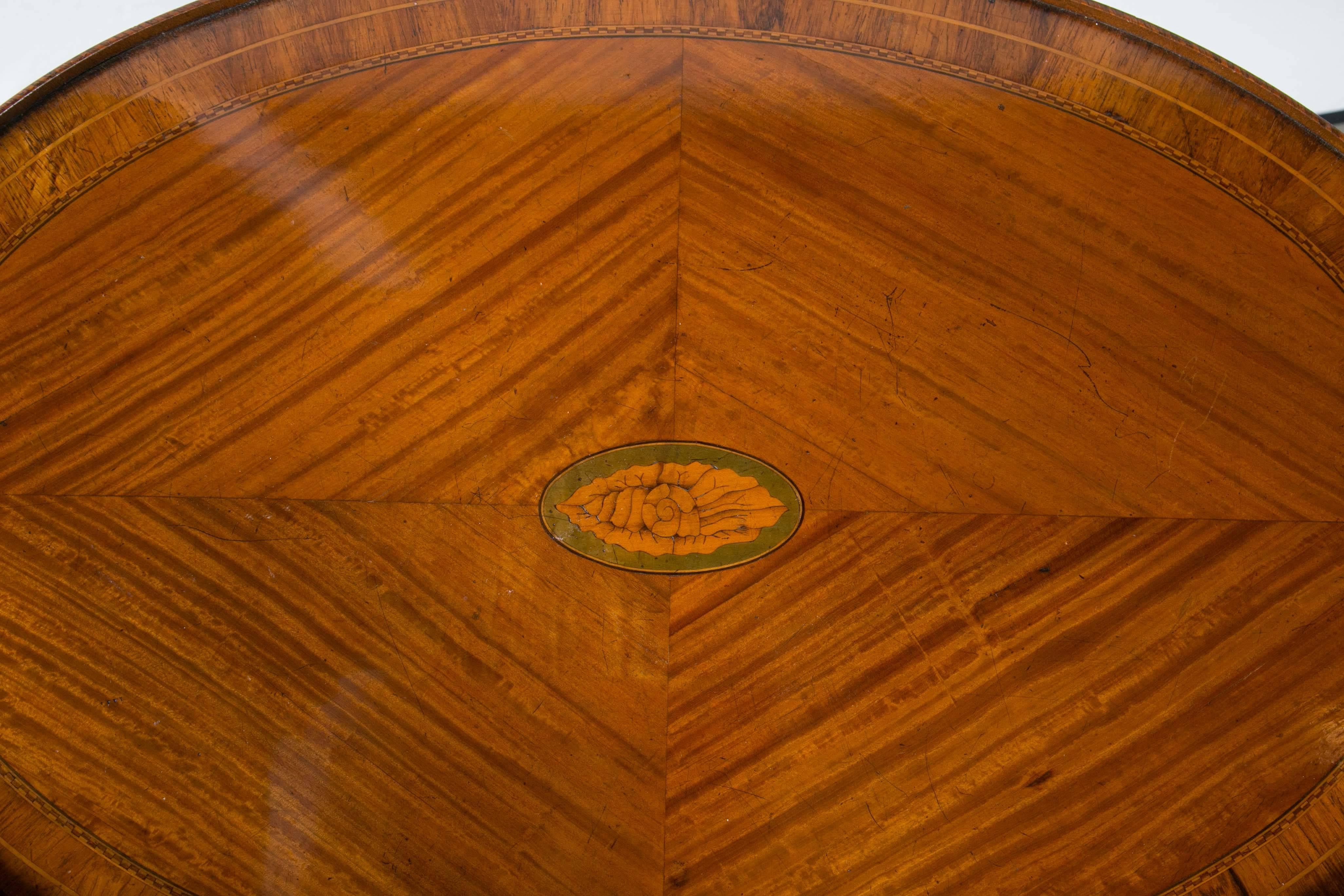 19th Century Adams Style Oval Table For Sale 1