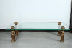 Arthur Court Tassel Coffee Table