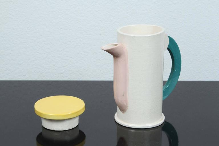 Early Post Modern Decorative Teapot by Peter Shire at 1stDibs