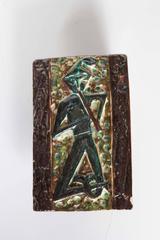 1950s Italian Mid-Century Modern Ceramic Door Handles