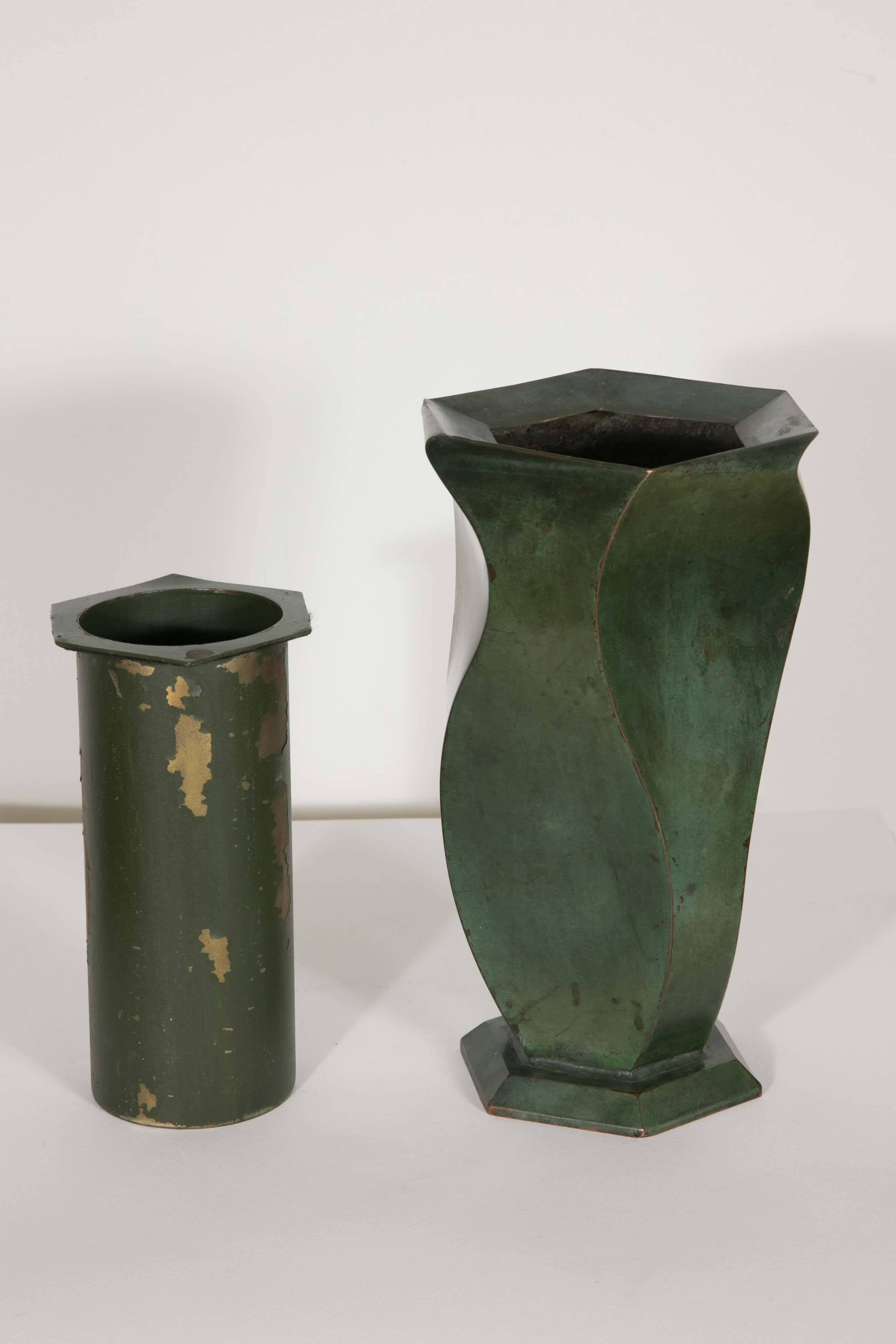 Bronze Vase by Jean Dunand, 1920s 1