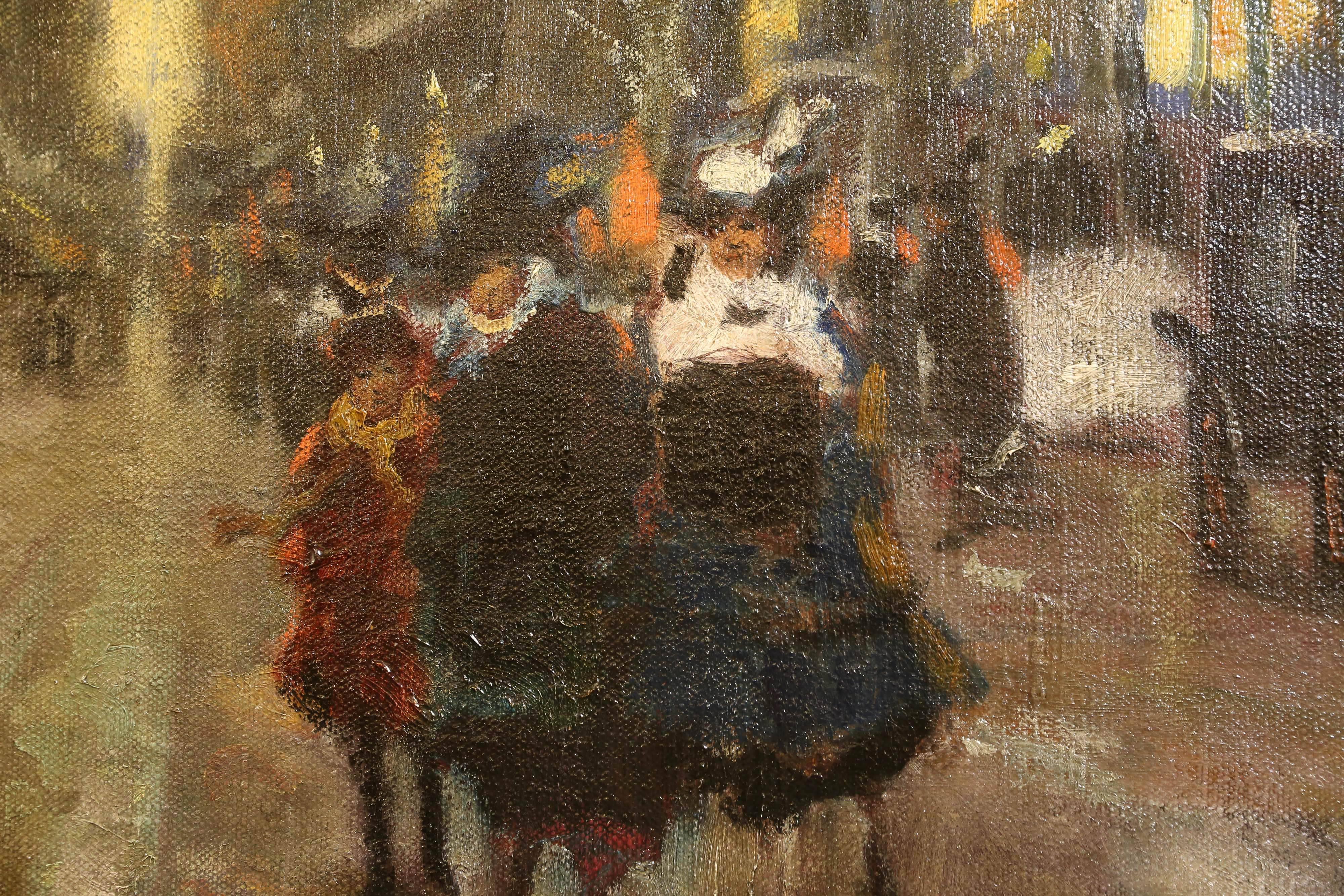 Hungarian Berkes Antal, Oil on Canvas
