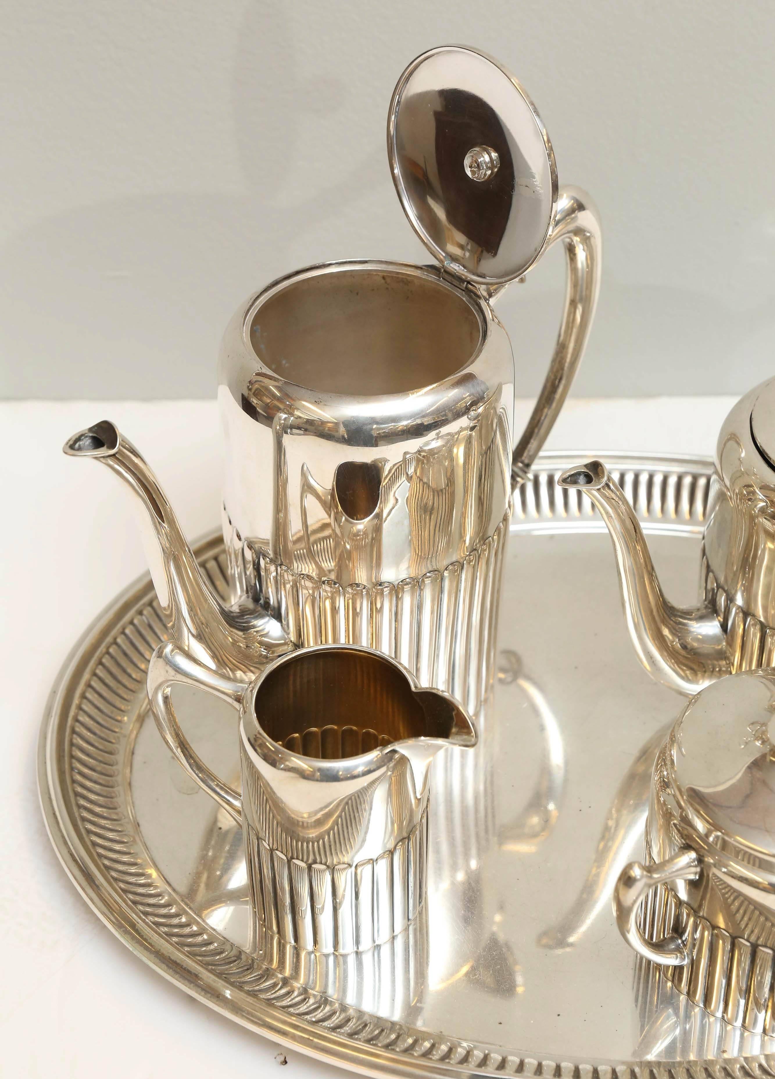 German Silver Tea/ Coffee Set