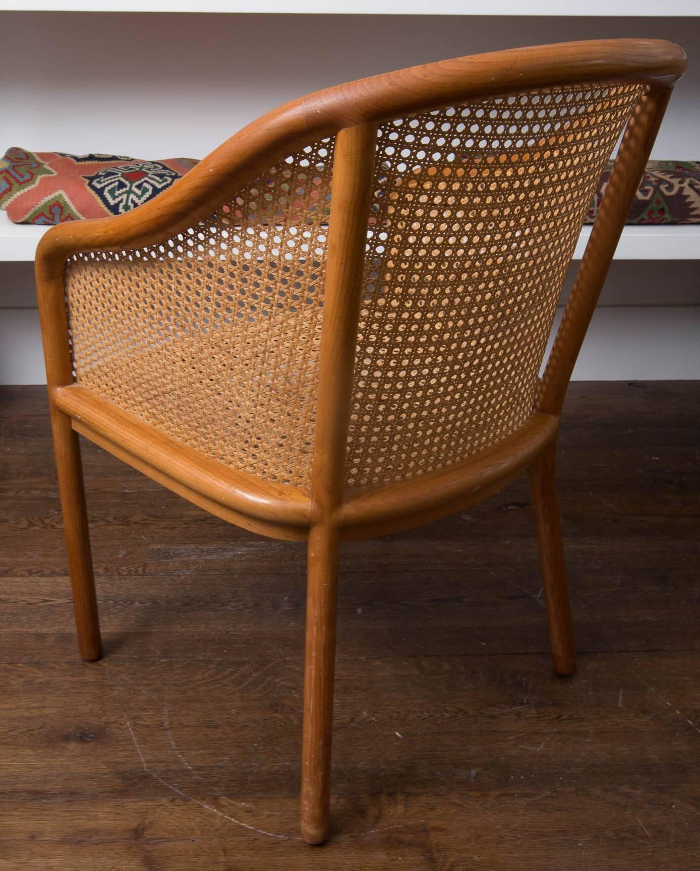 Pair of Ward Bennett Chair In Excellent Condition In East Hampton, NY