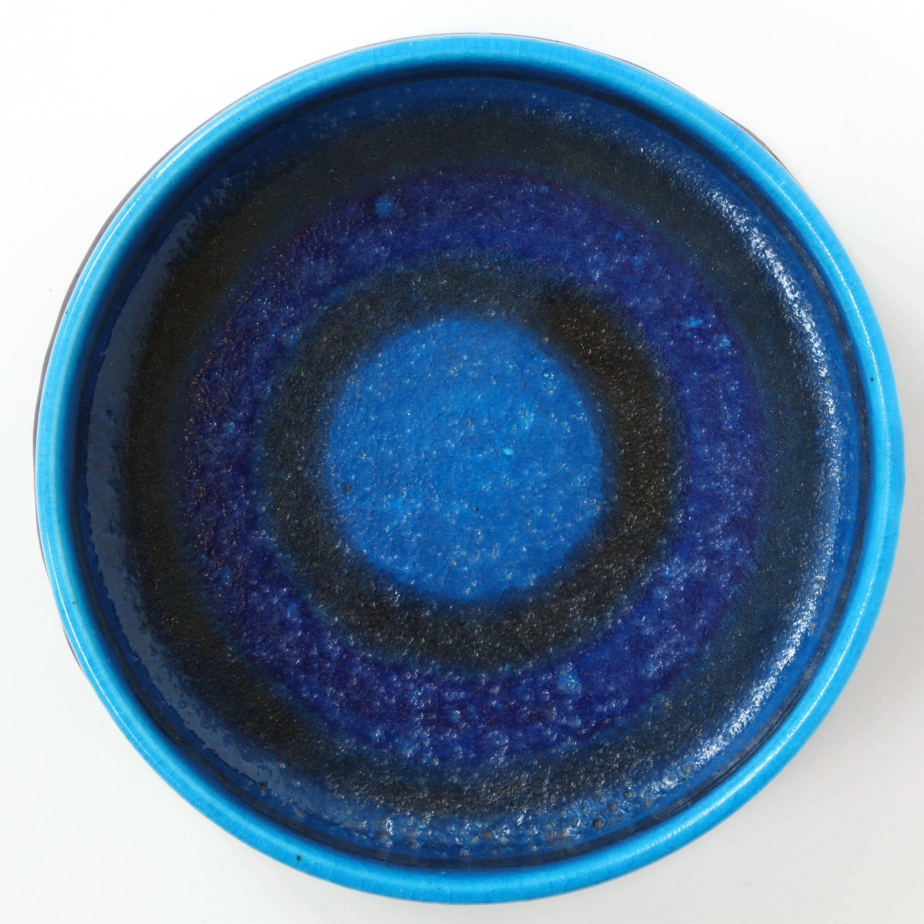 Late 20th Century Ceramic Bowl by Bruno Gambone For Sale