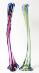 Barry Entner "Der Kuss" Glasskulptur:: 2016