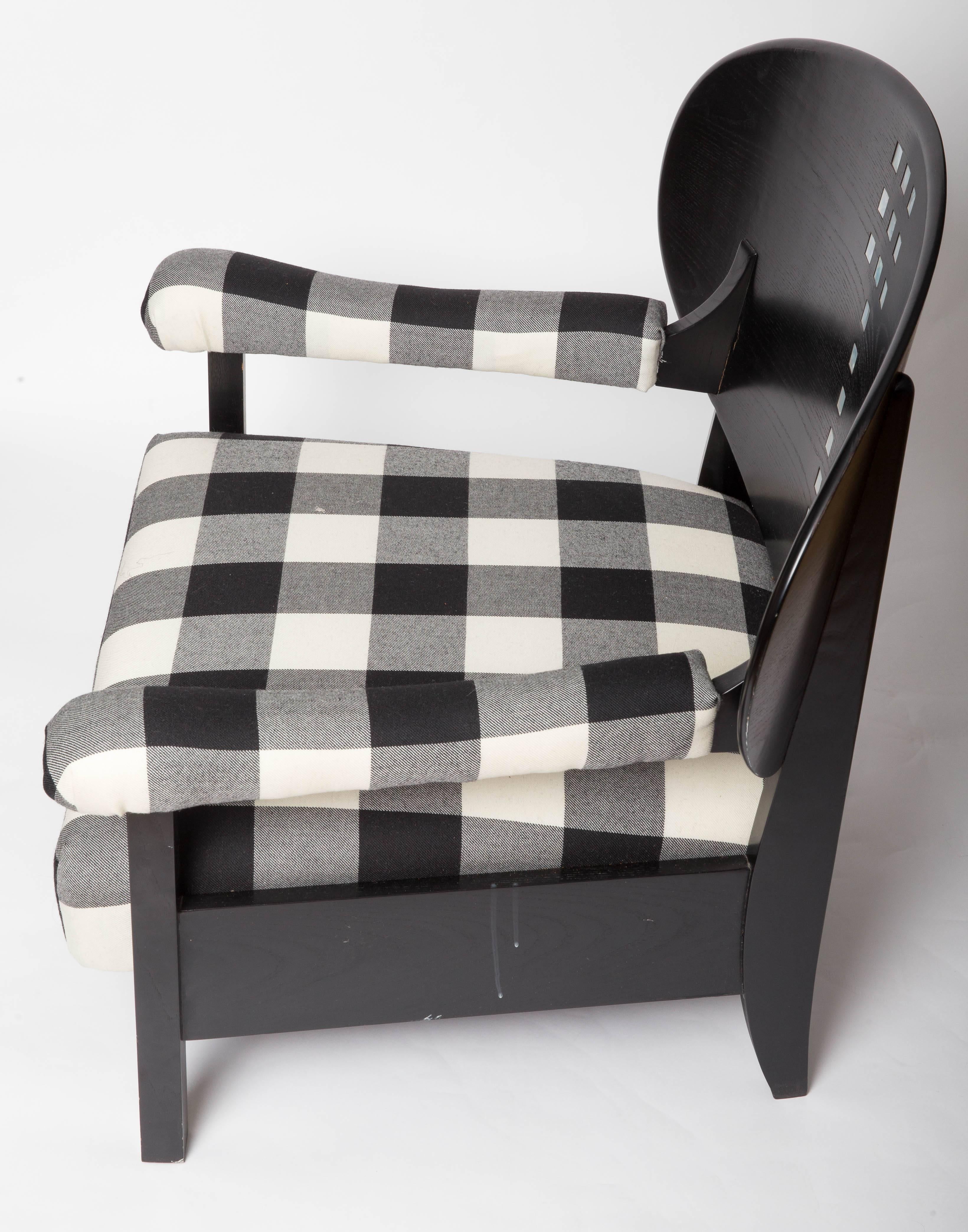 American Charles Rennie Mackintosh Dugout Chair