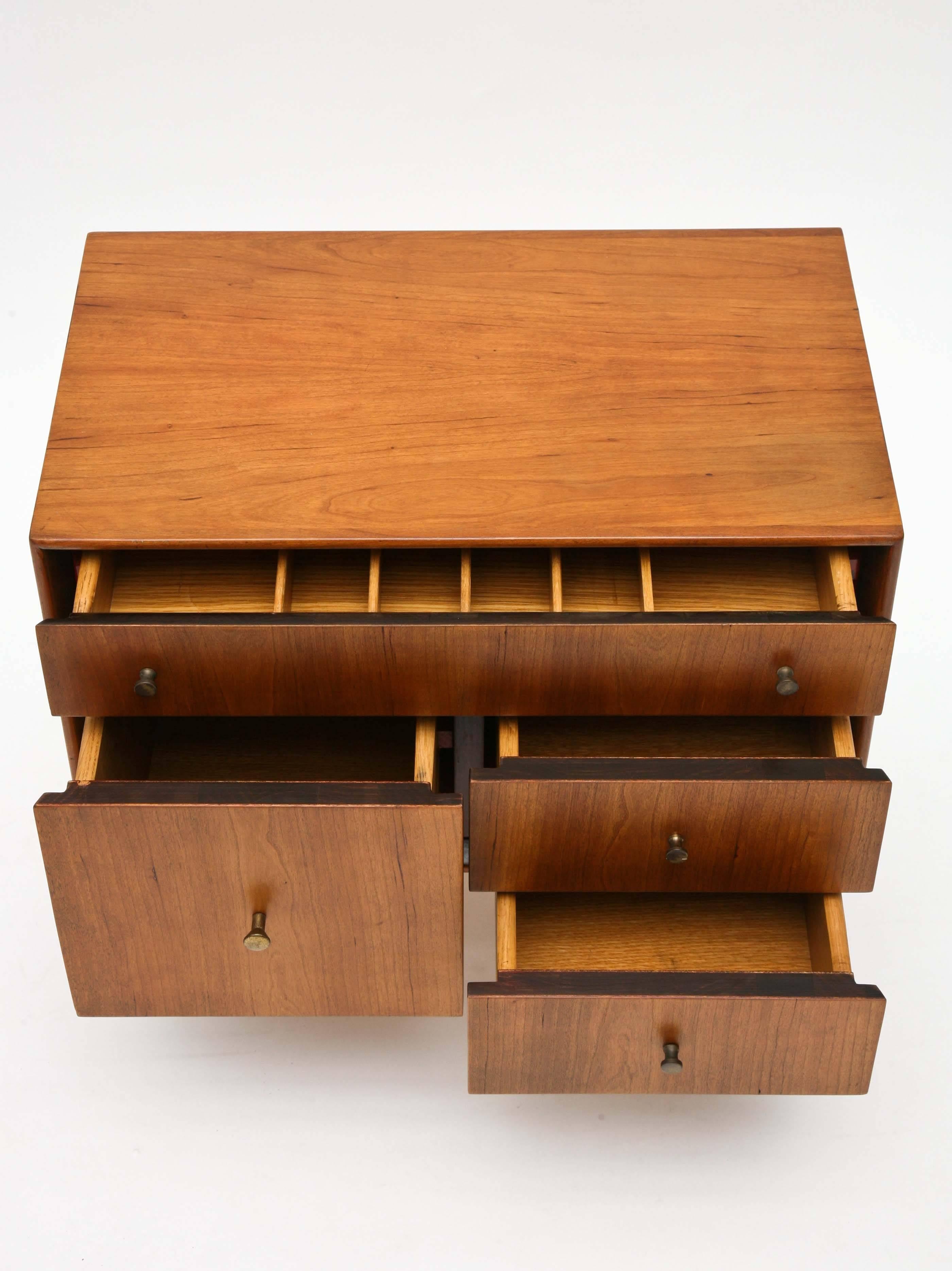 Mid-20th Century Milo Baughman for Directional, Miniature Cabinet/Jewelry Chest