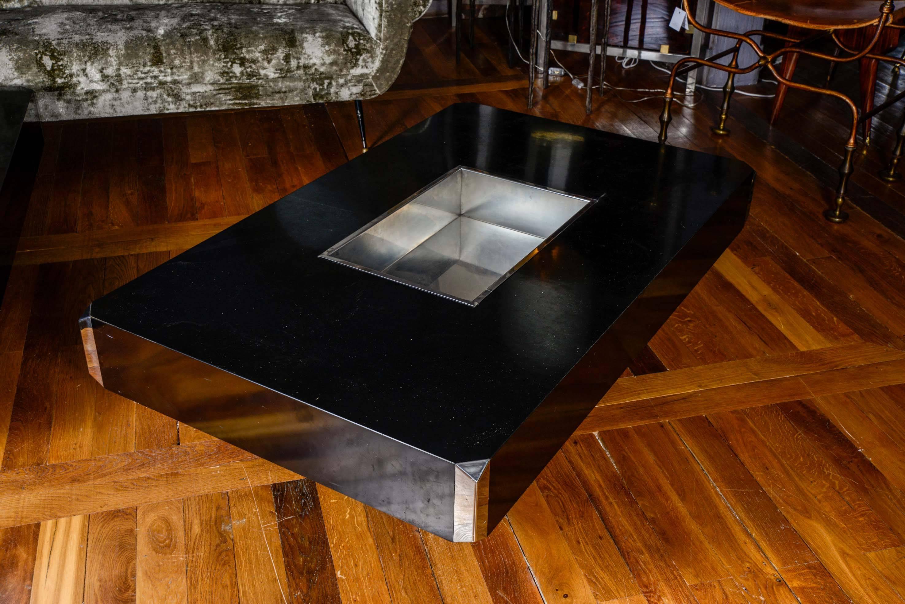 Italian Pair of Alveo Coffee Tables by Willy Rizzo
