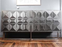 Original Steel Buffet by Erwan Boulloud at cost price