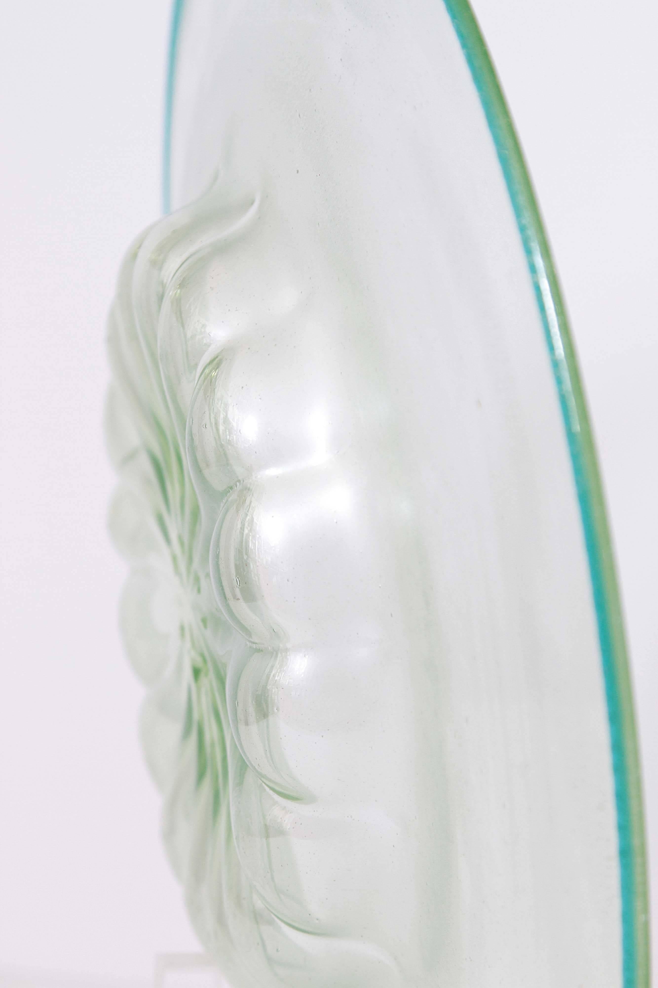 Large Venetian Glass Plate 1