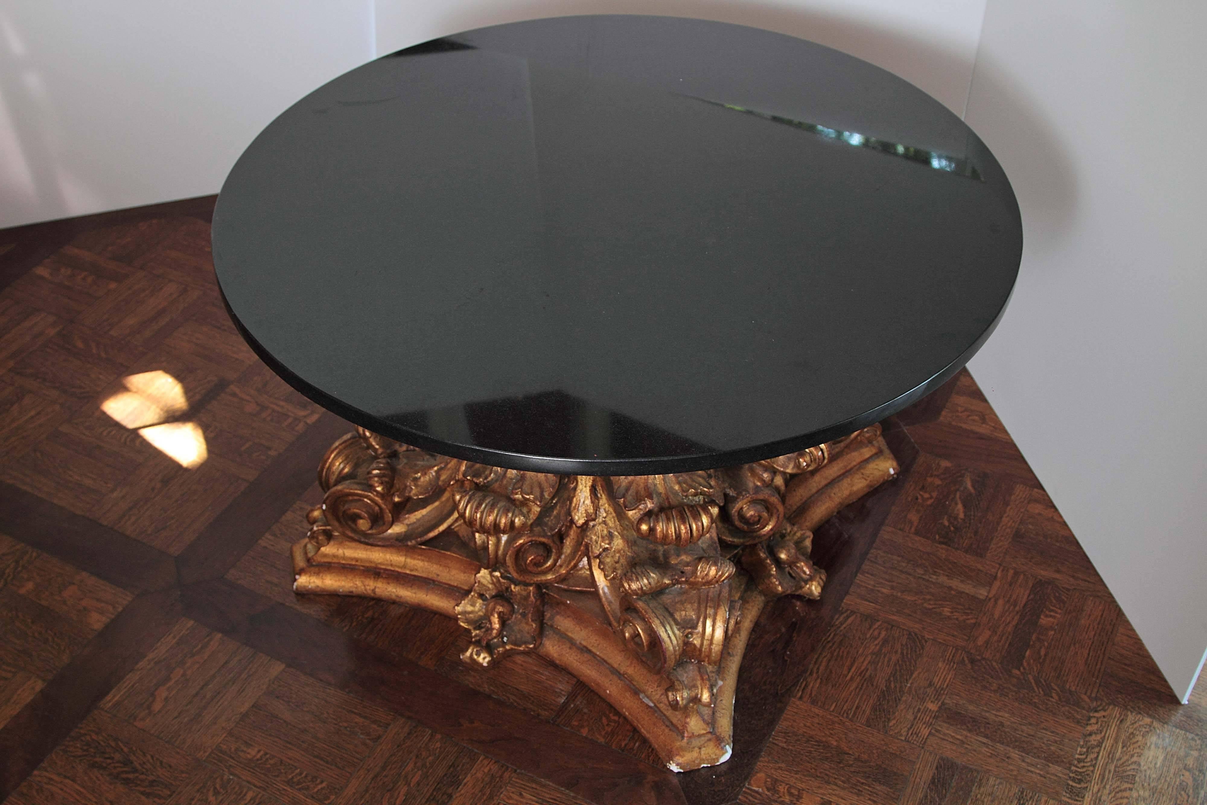 Roman Architecture Capital Cocktail Table In Excellent Condition In Dallas, TX