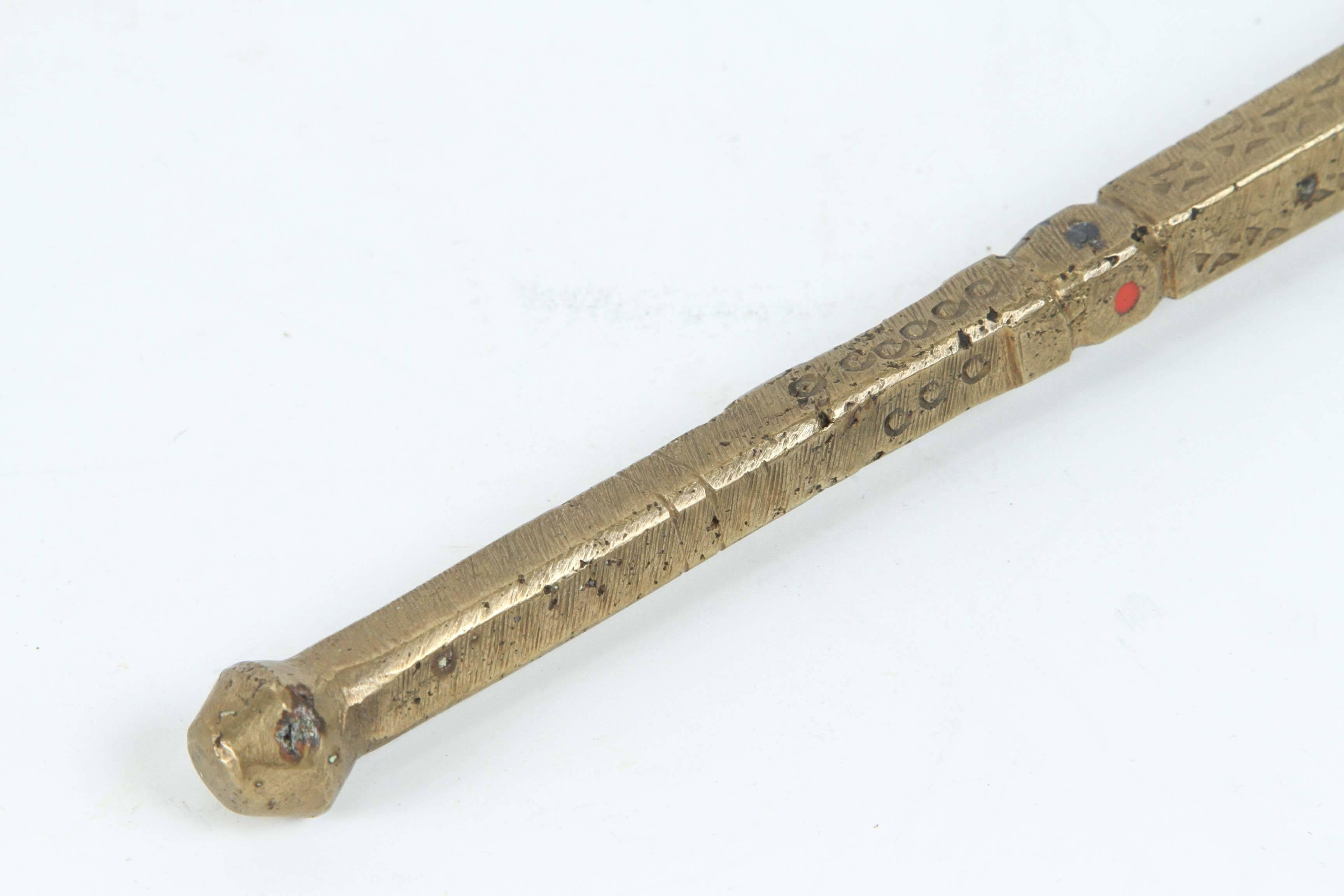 Martillo de azúcar marroquí de latón antiguo Marroquí en venta