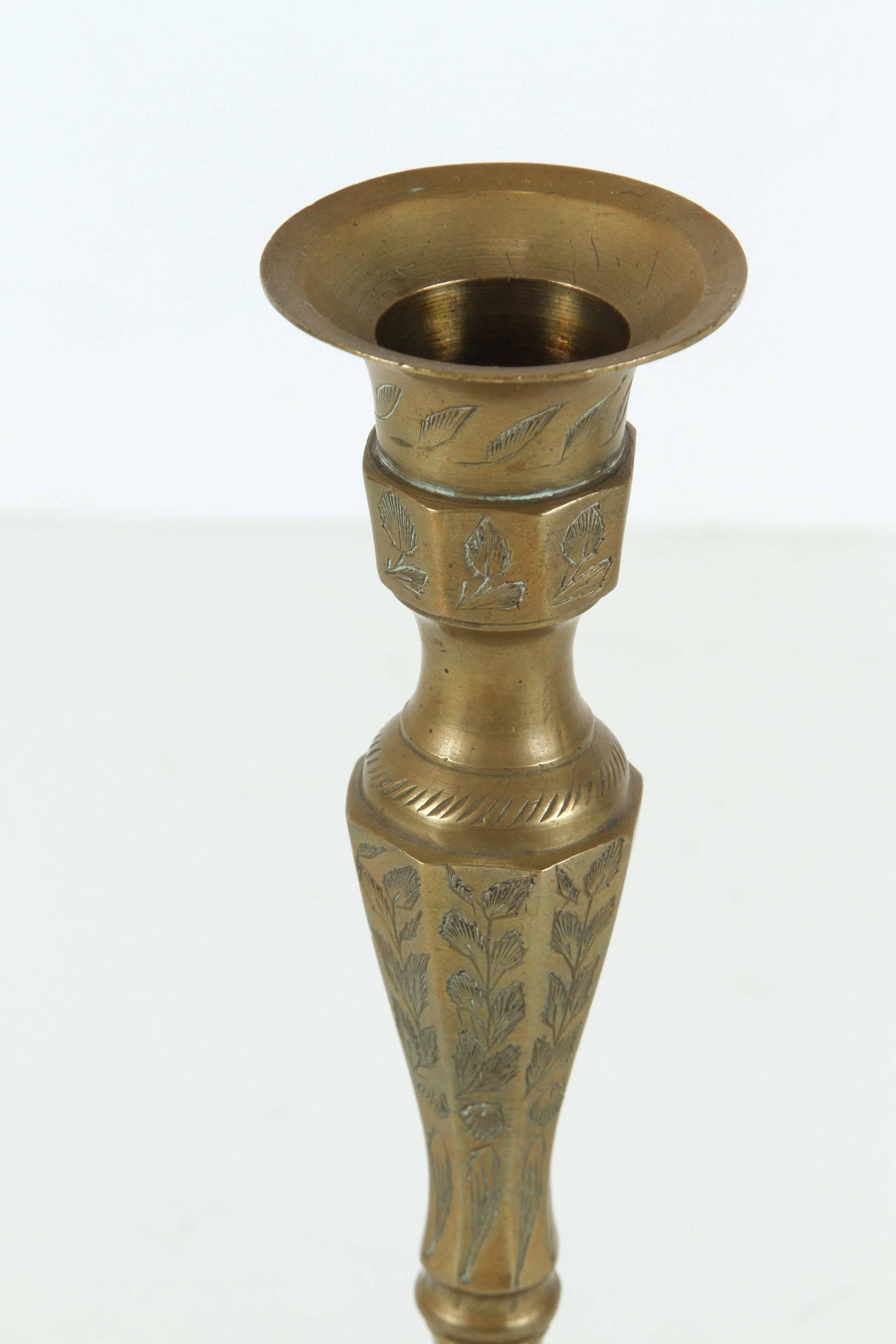 victorian candlestick holder