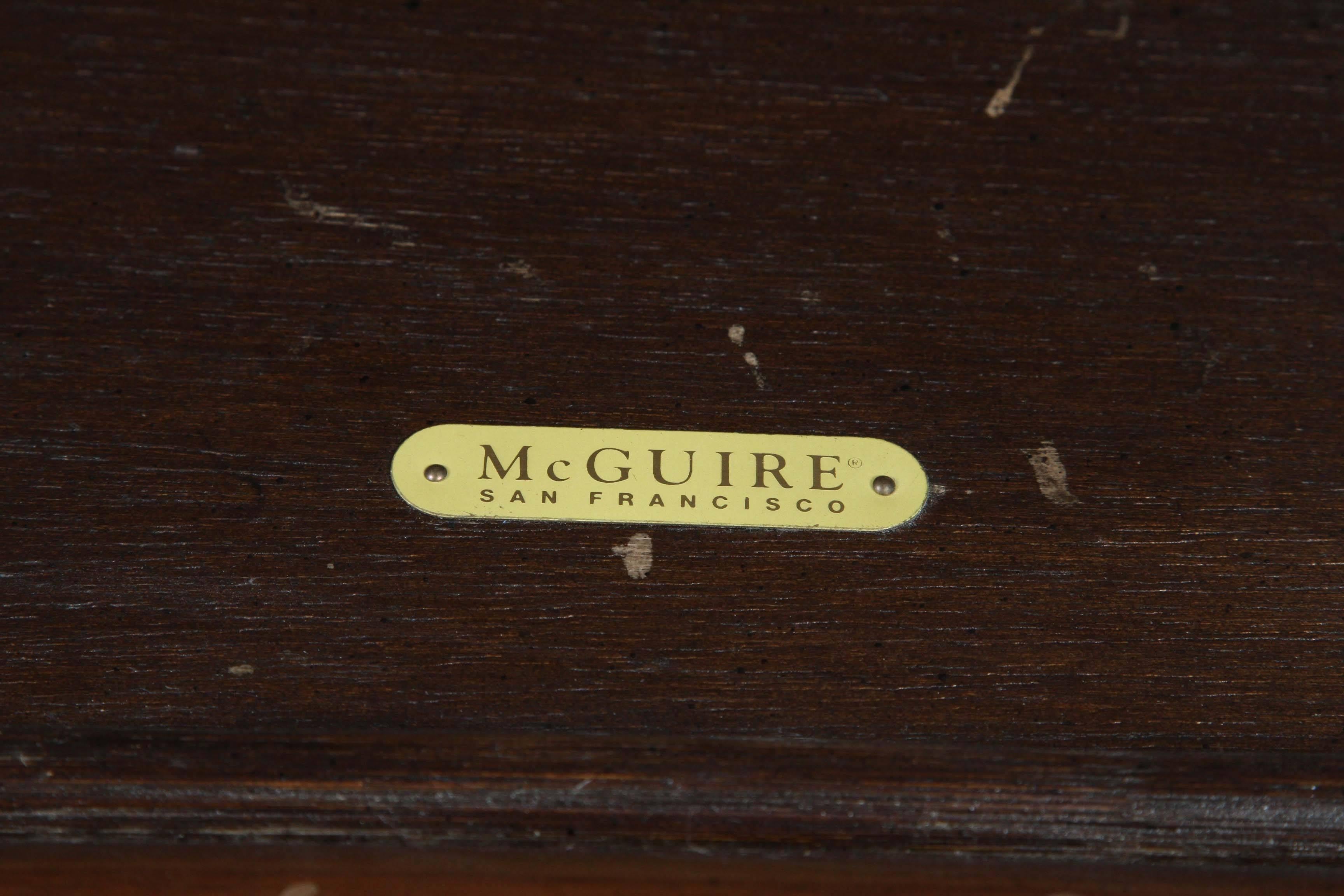 McGuire Large Bamboo Coffee Table 2