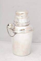 Art Deco Style Sterling Silver Cocktail Shaker