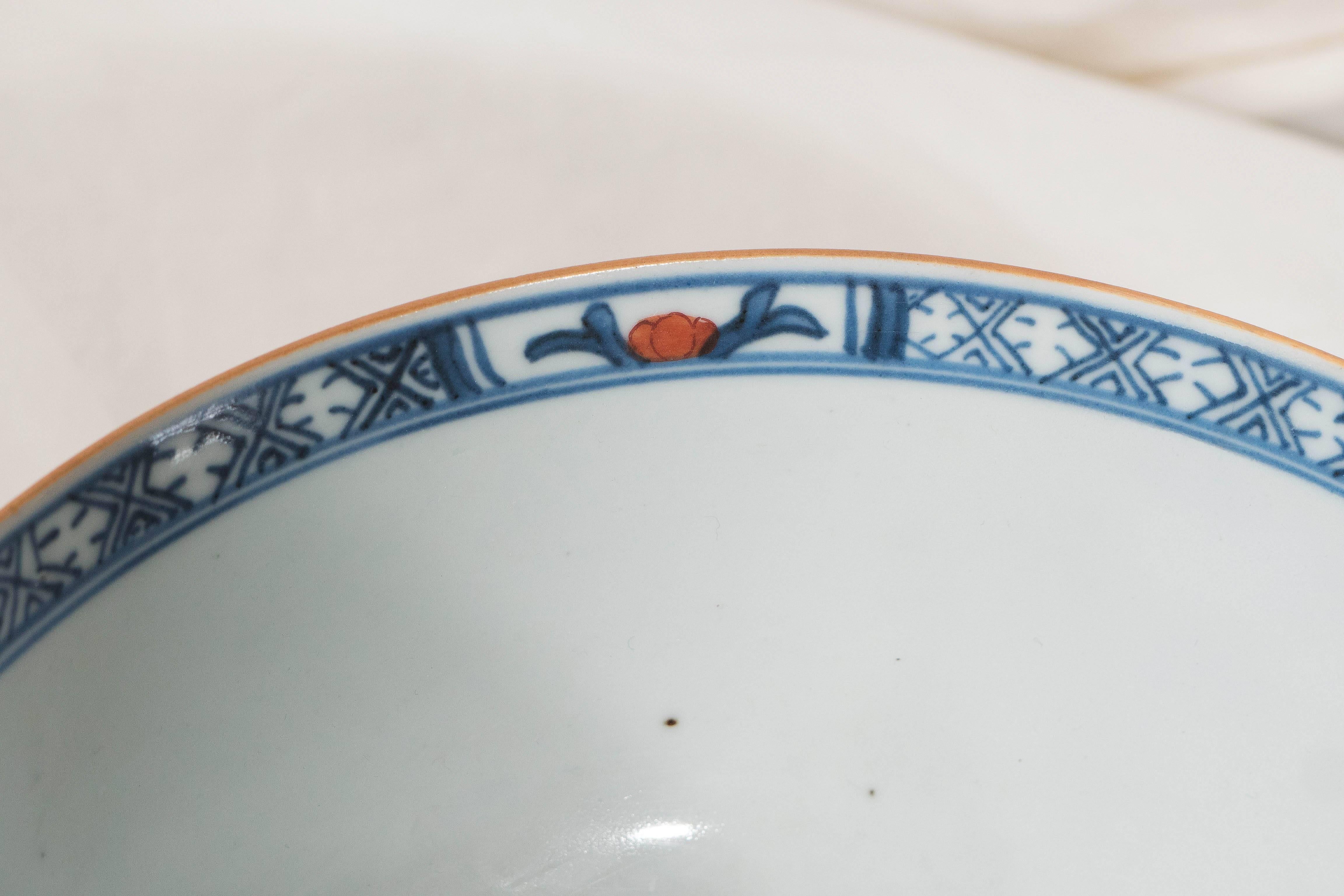 Qing Antique Chinese Porcelain Imari Bowl