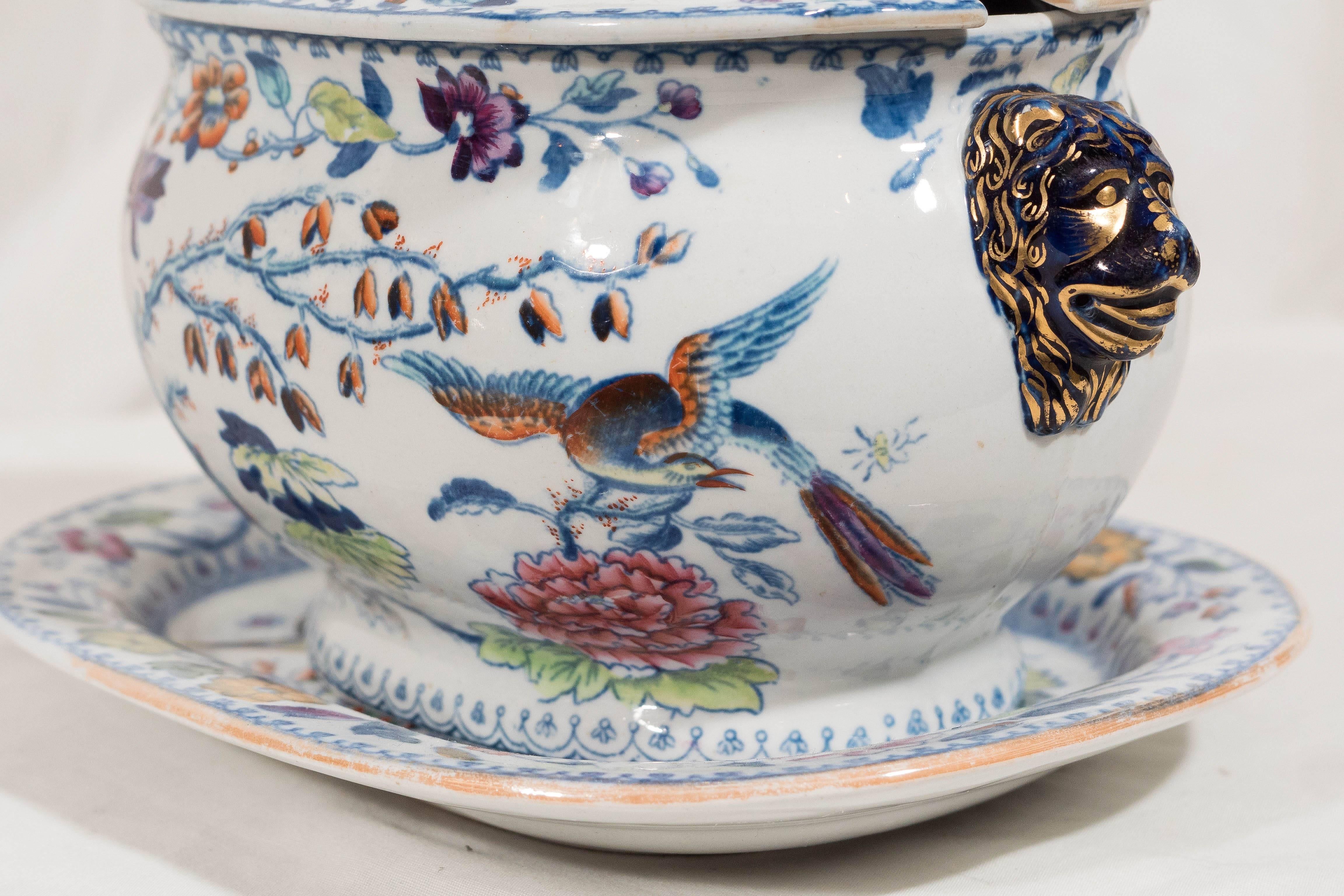 19th Century Two Mason's Ironstone 