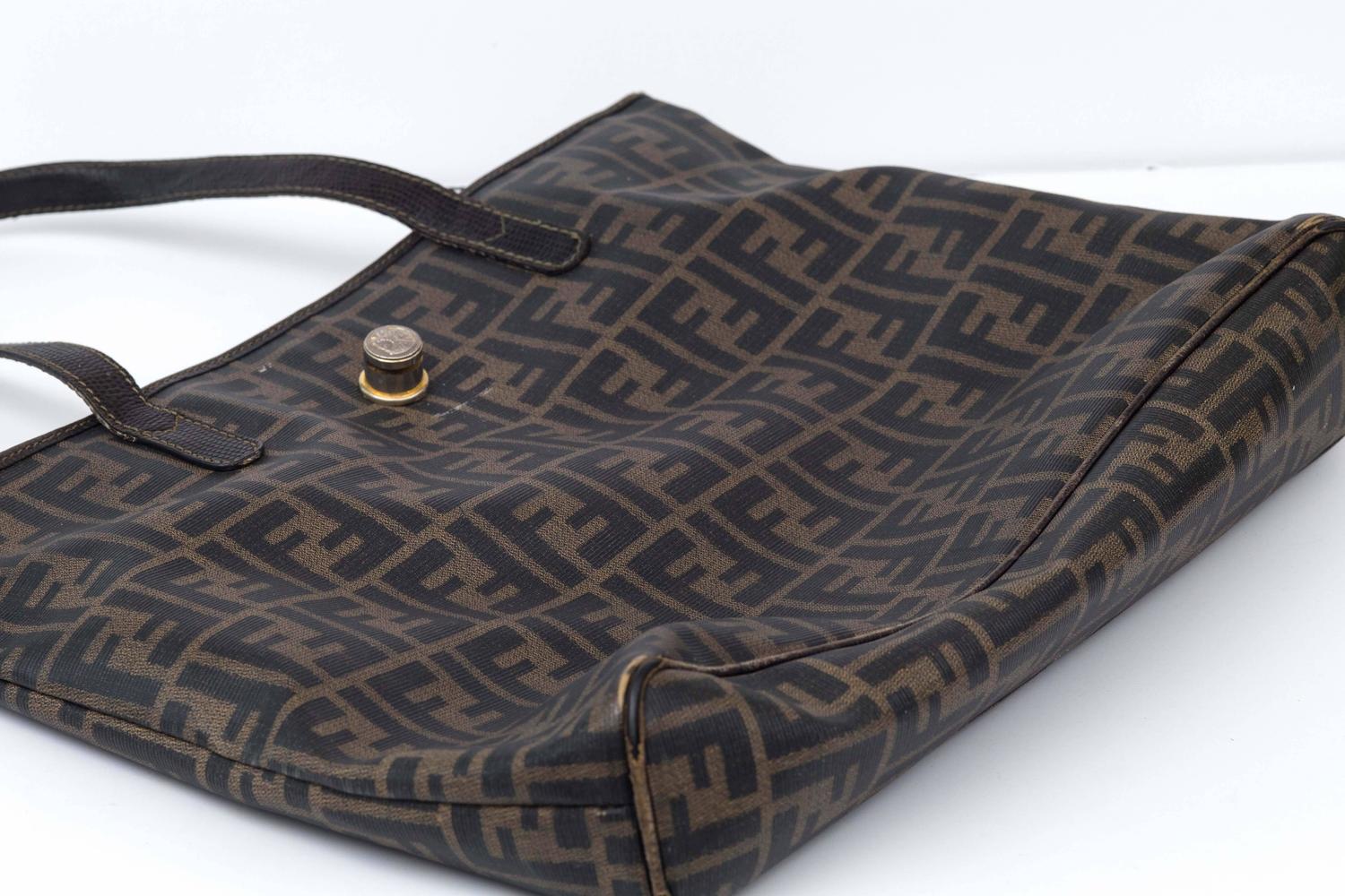 Authentic Vintage Mid-Century Fendi Handbag For Sale at 1stdibs