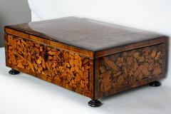 18th Century Italian Fruitwood Wedding Chest