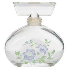 Flora Danica Perfume Bottle by Swank & Royal Copenhagen, Modern Glass