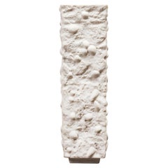 Kunstporzellan Ilmenau Mid-Century White Porcelain Seashell Vase